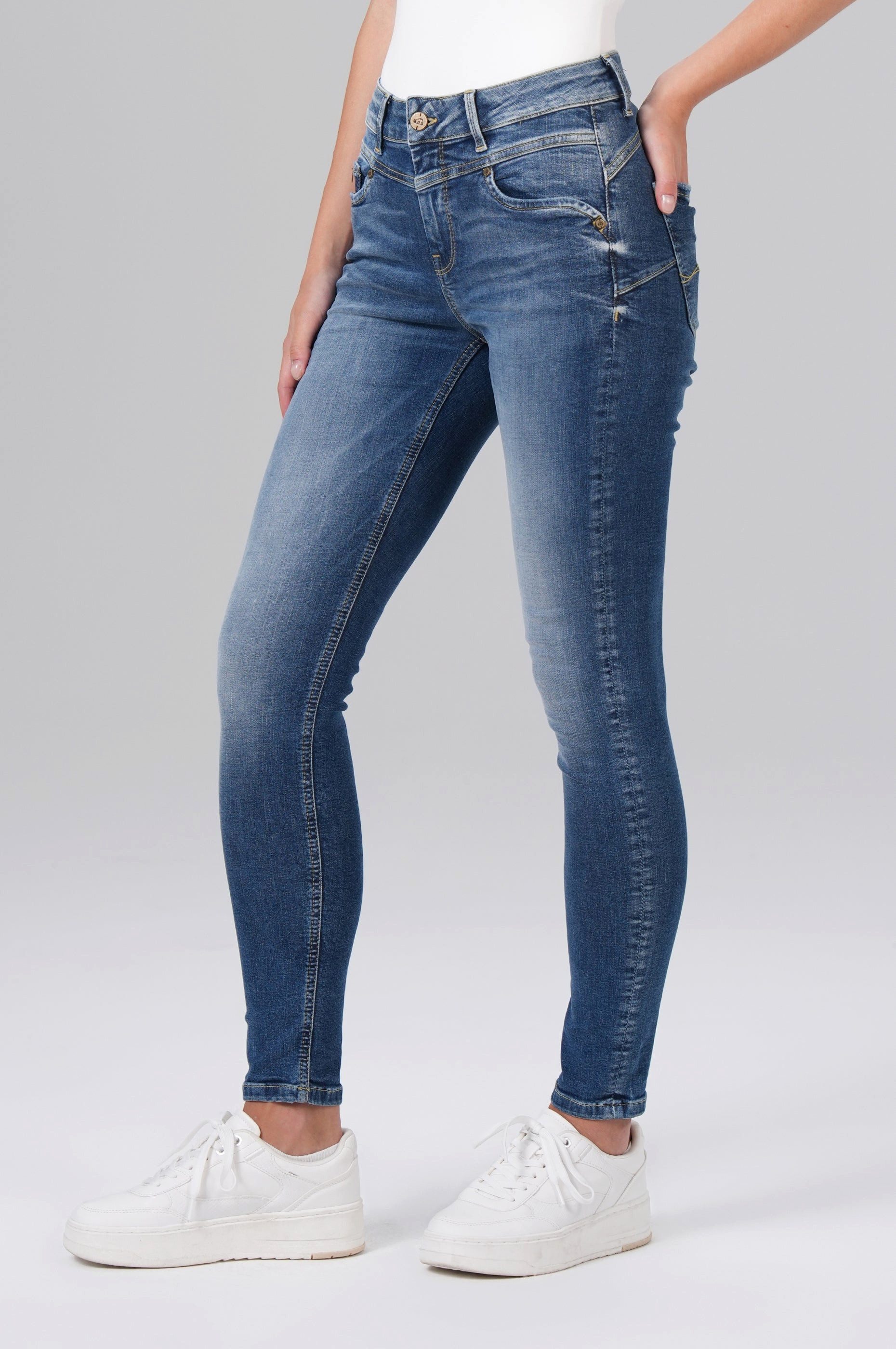 Miracle of Denim Skinny-fit-Jeans Elena Skinny günstig online kaufen