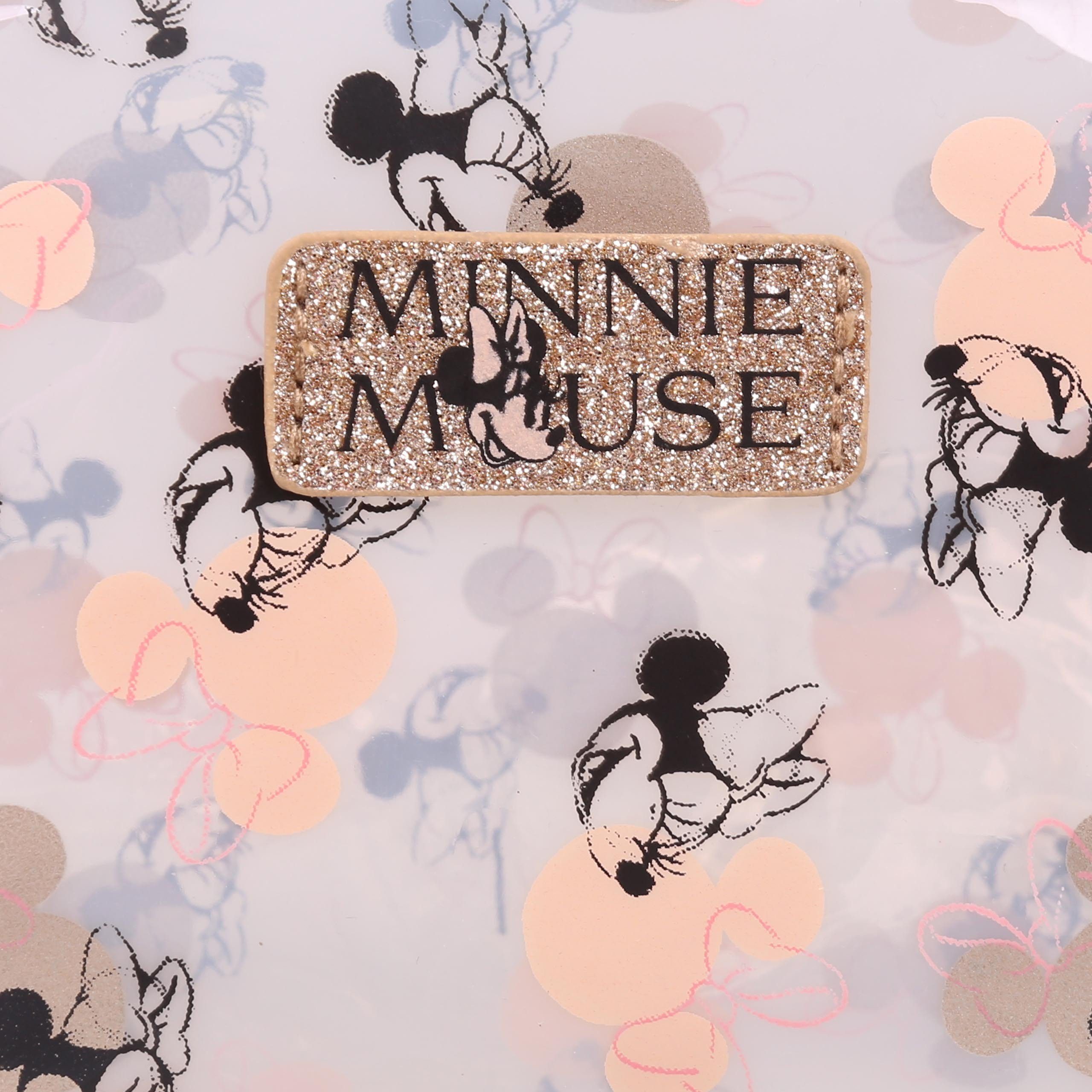 Disney Kulturbeutel Minnie Maus Disney Transparenter Kulturbeutel/Kosmetiktasche