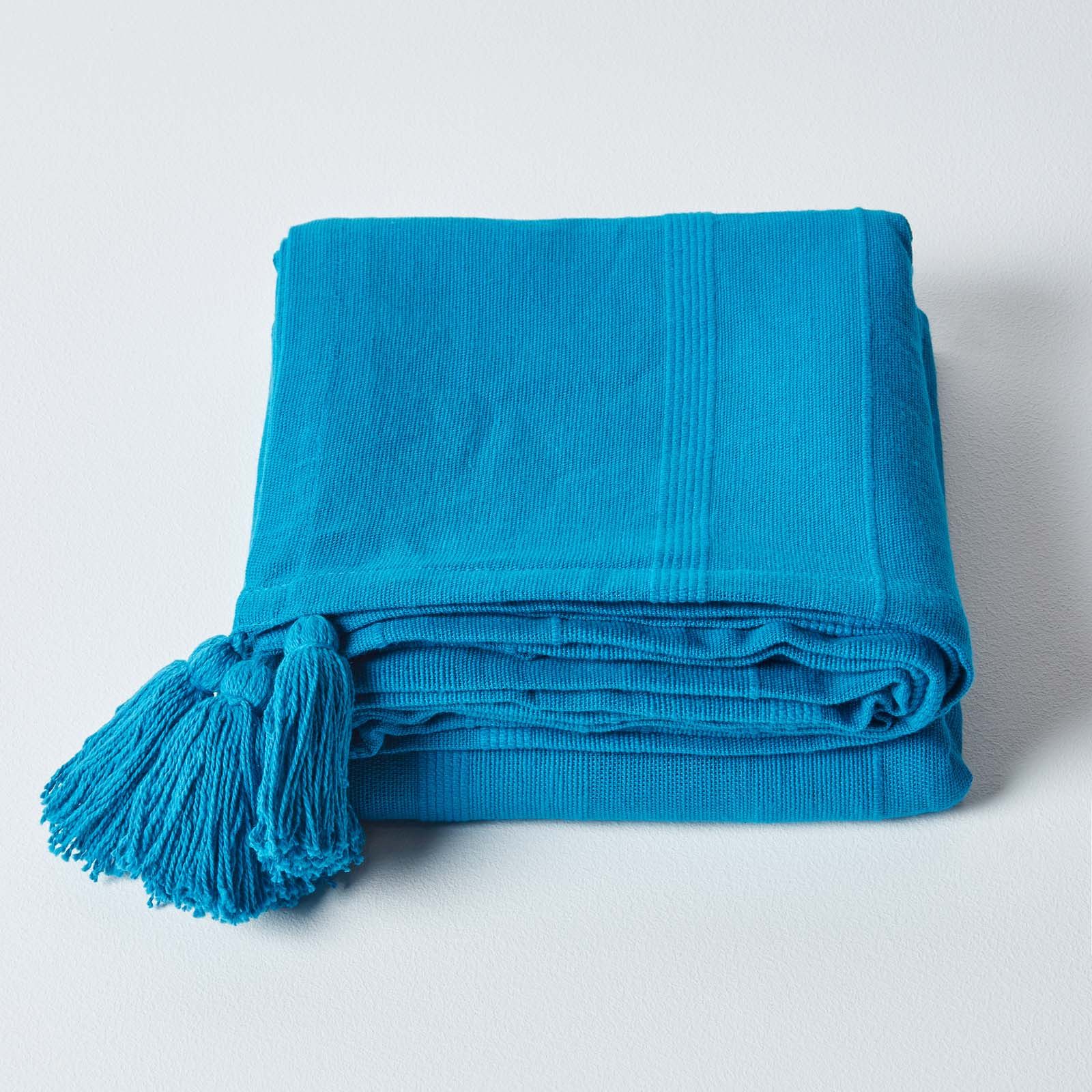 Plaid Tagesdecke, Sofaüberwurf Rajput petrol, 150 günstig online kaufen