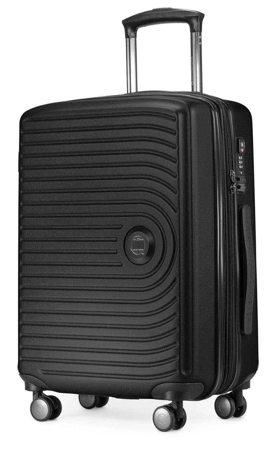 Hauptstadtkoffer Handgepäckkoffer Mitte, 4 Rollen, Handgepäck erweiterbar max. 55 L, TSA