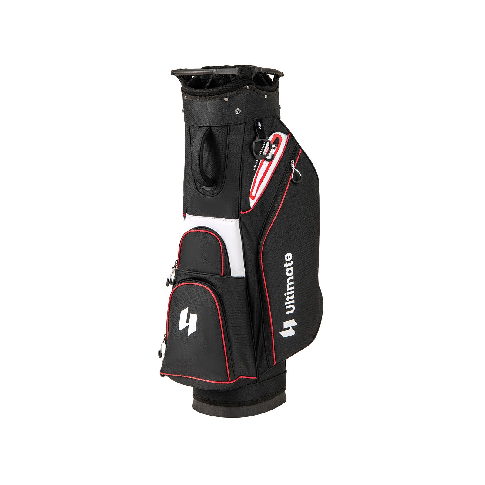 COSTWAY Golfballtasche, Golfwagen-Tasche, mit 14-fach unterteiltem Oberteil