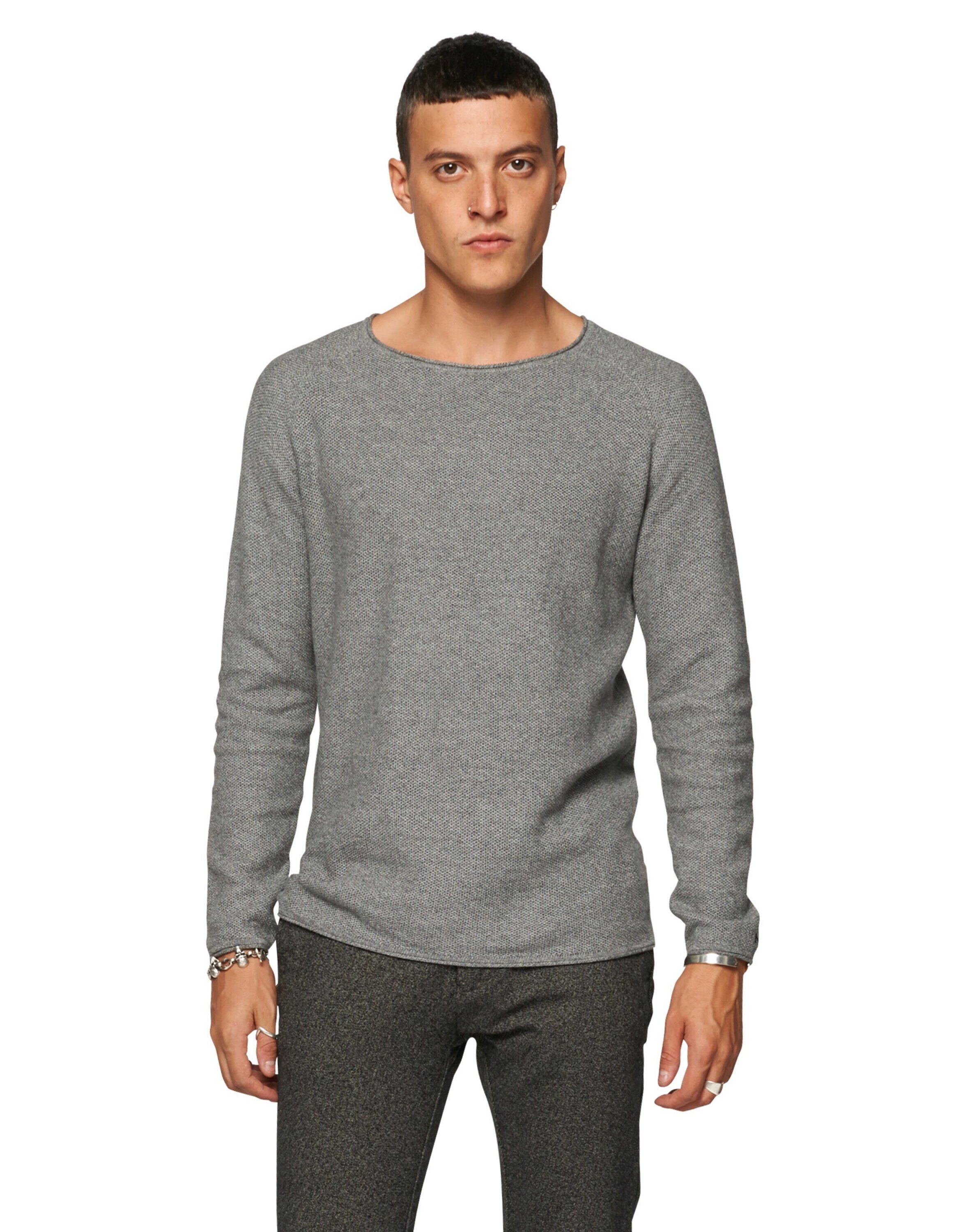 NOWADAYS Rundhalspullover Honeycomb (1-tlg)