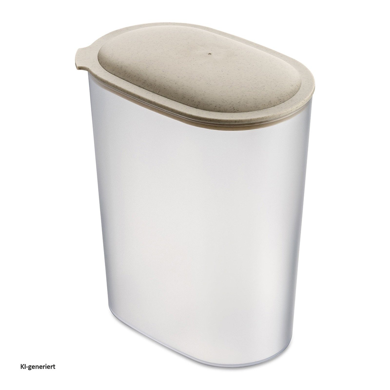 KOZIOL Vorratsdose Vorratsdose 2,5 Liter CONNECT OVAL STORAGE L, Kunststoff, (Stück, 1-tlg., 1 Vorratsdose), aus Kunststoff luftdicht
