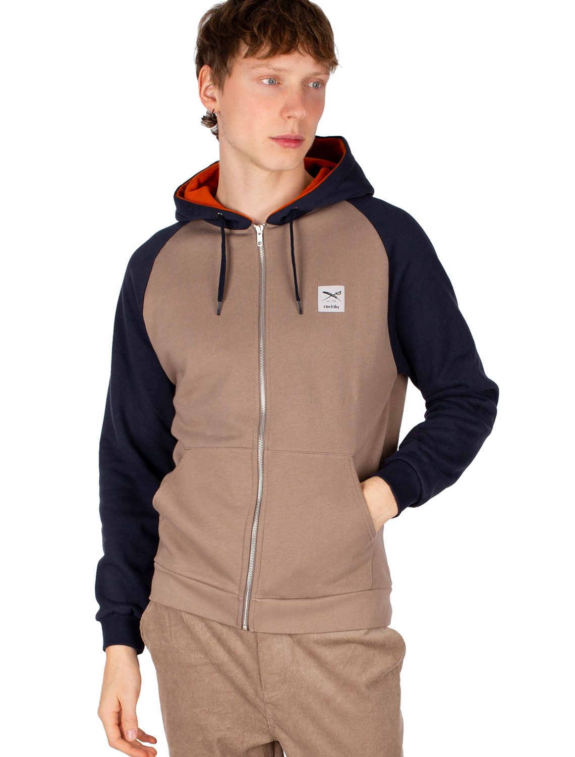 iriedaily Kapuzensweatjacke IrieDaily De College Zip Hoody (1-tlg) günstig online kaufen