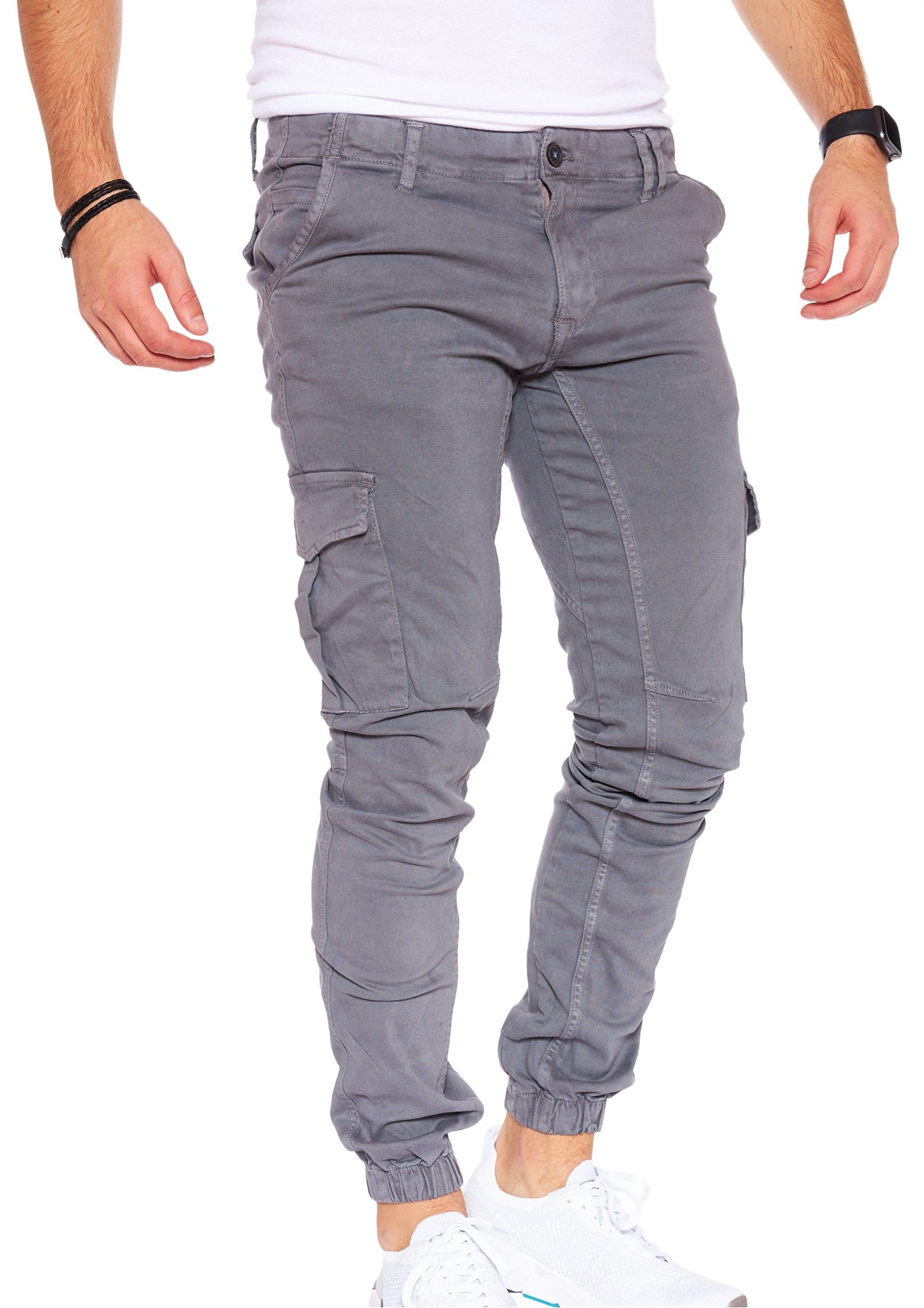 Styleko Cargohose Slim fit Cargohose Herren günstig online kaufen