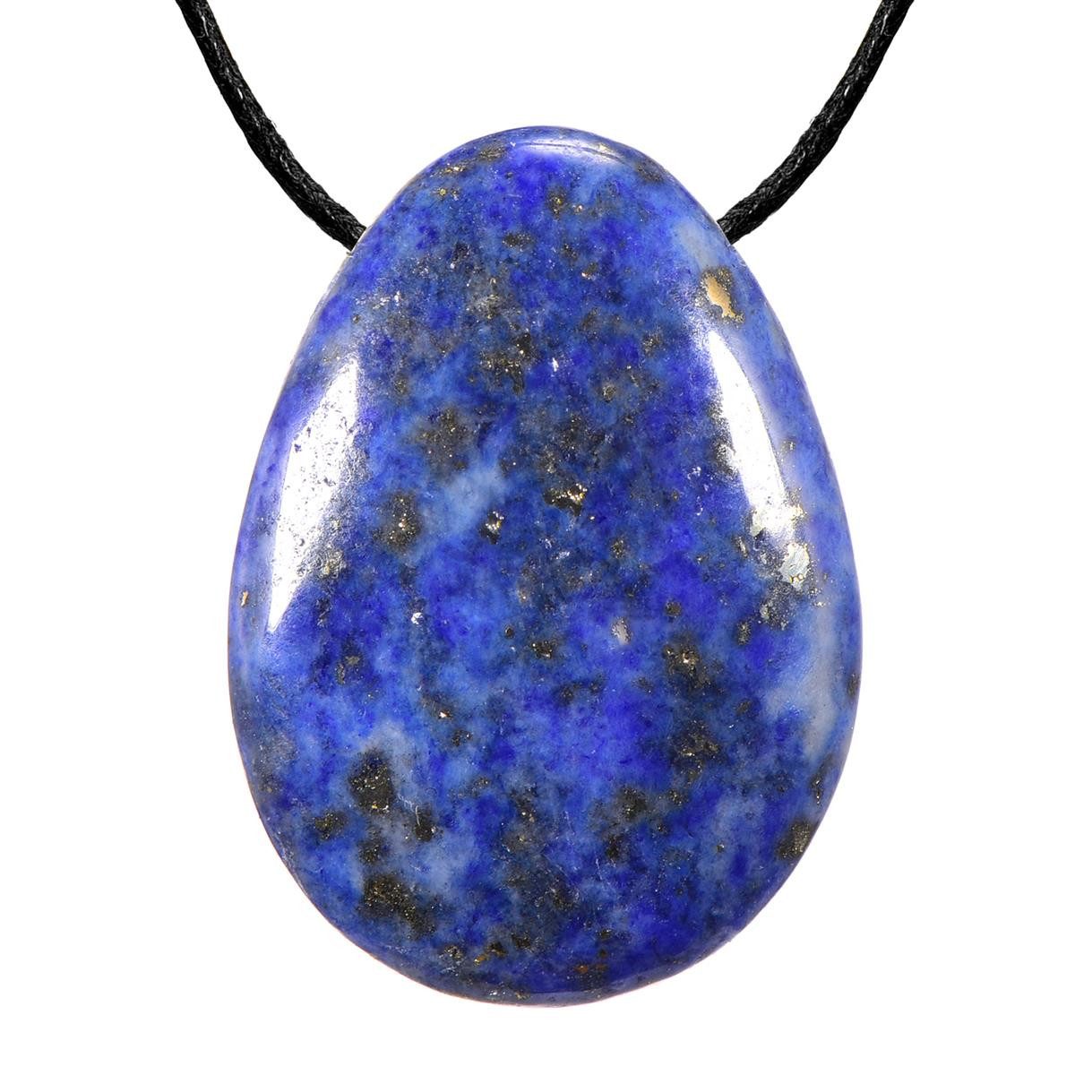 Morella Kette mit Anhänger Morella Halskette mit Edelstein (1-tlg), Damenkette mit Edelstein in Tropfenform, Chakra, im Samtbeutel