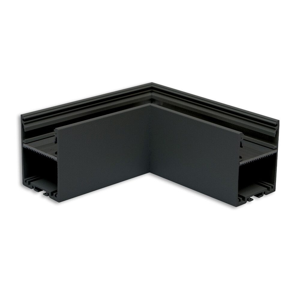 ISOLED Eckprofil LED-Profil Aluminium, schwarz, LED-Profil, 120x120mm