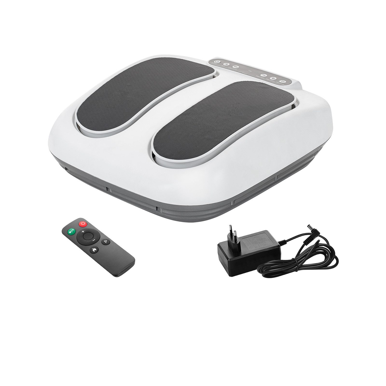 Genius Fußmassagegerät Feelvita Acticur Fußmassagegerät, elektrisch mit Wärme Funktion, 3 tlg., Vibration und Thermofunktion
