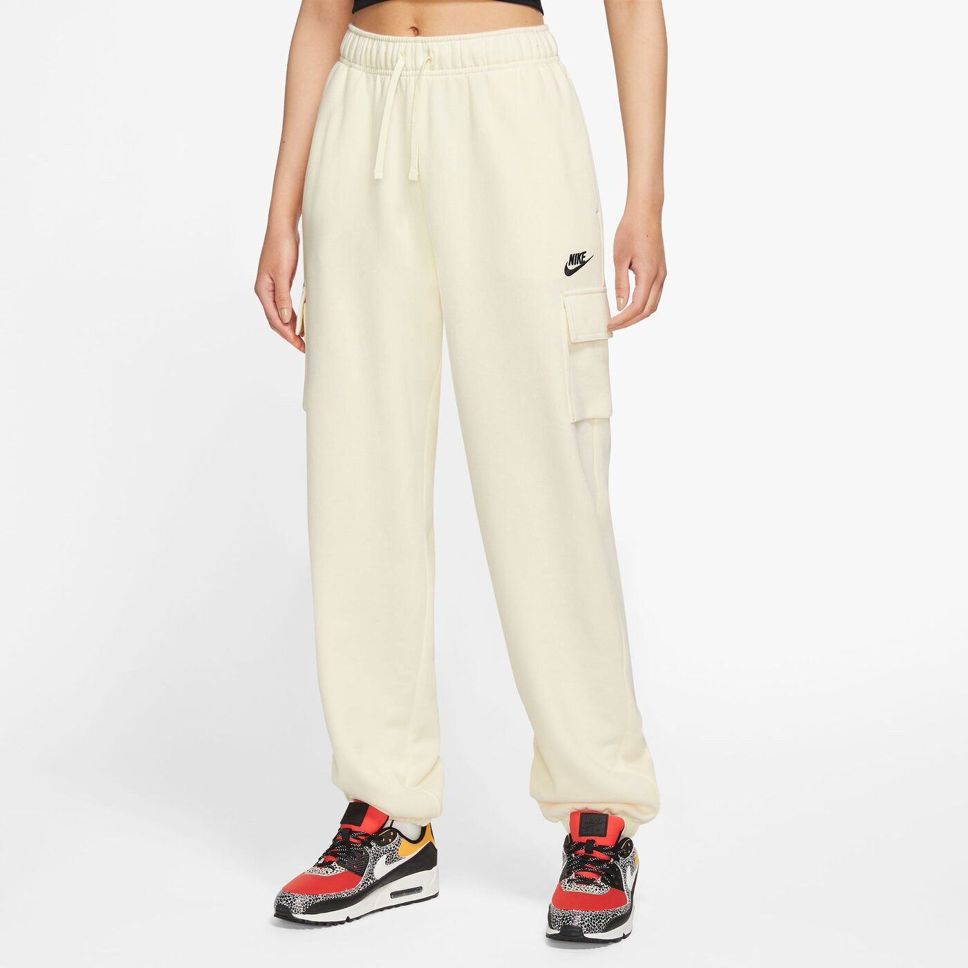 Nike Sporthose Nike Damen Sporthose W Nsw Club Flc Mr Pant Cargo