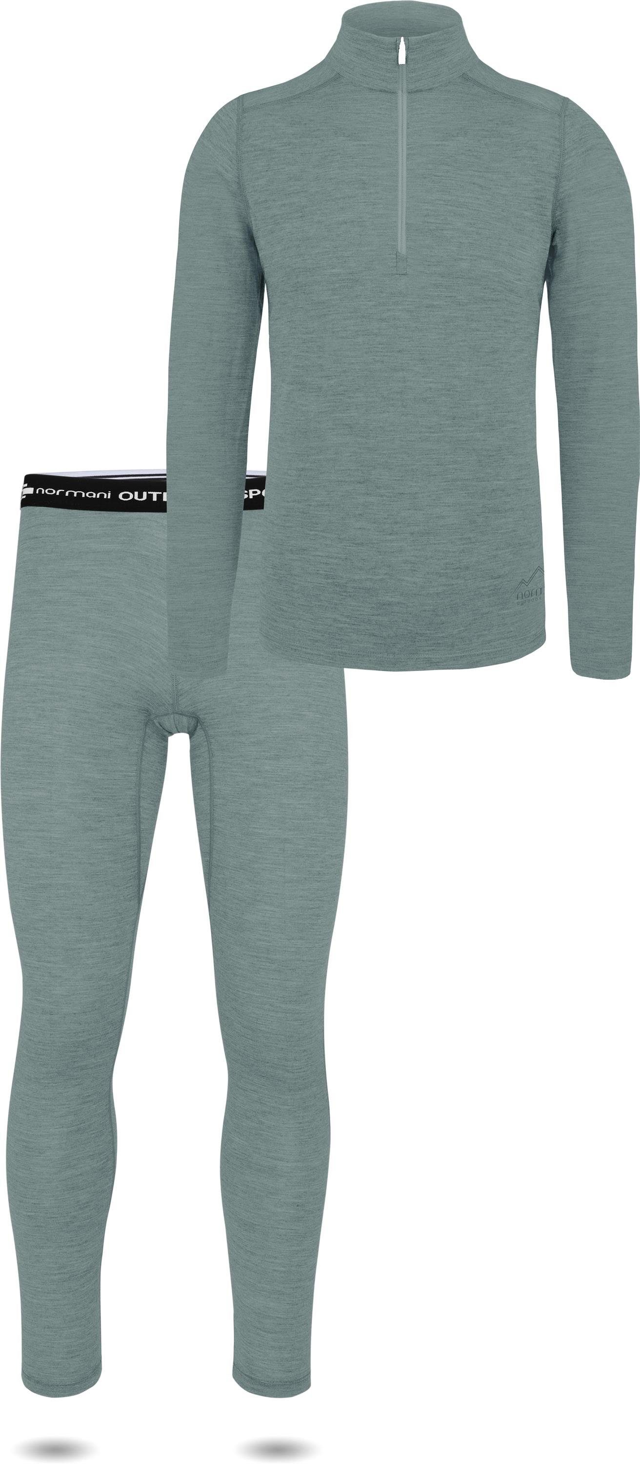 normani Thermounterhemd Herren Merino Langarmshirt und günstig online kaufen