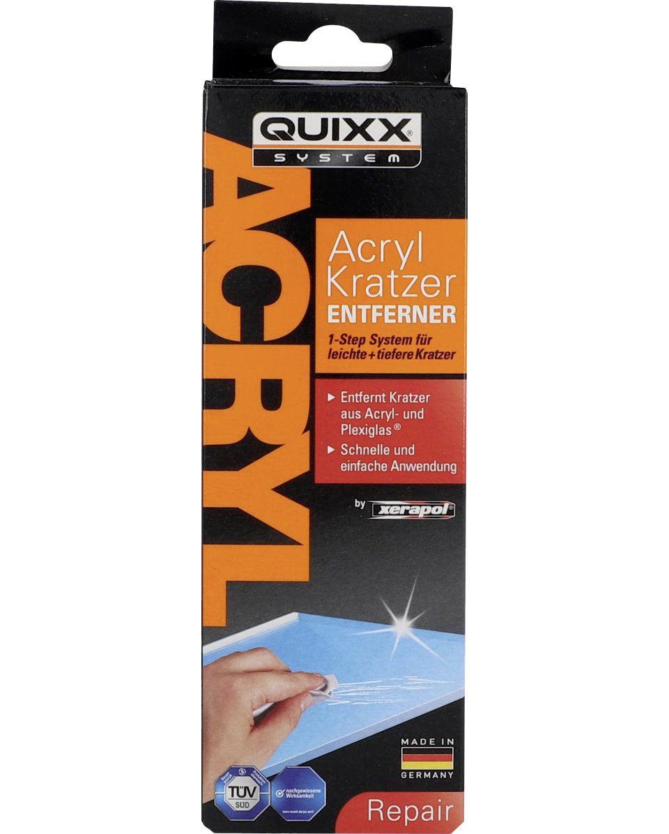 QUIXX Acryl Kratzerentferner Set Autopolitur