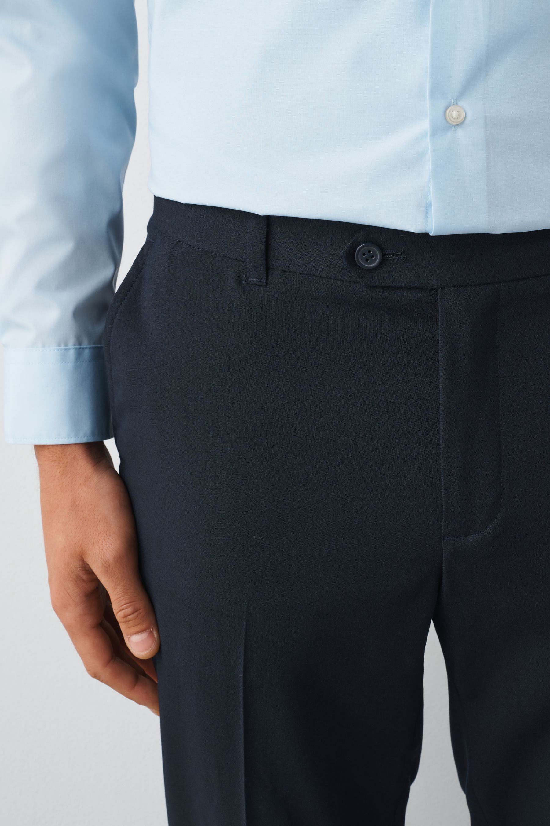 Next Stoffhose Formelle Stretchhose – Tailored Fit (1-tlg) – Bild 4 von 5