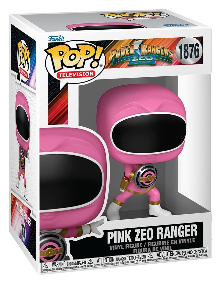 Funko Merchandise-Figur Power Rangers Zeo POP! Movies Vinyl Figuren Zeo Ranger Pink 9 cm