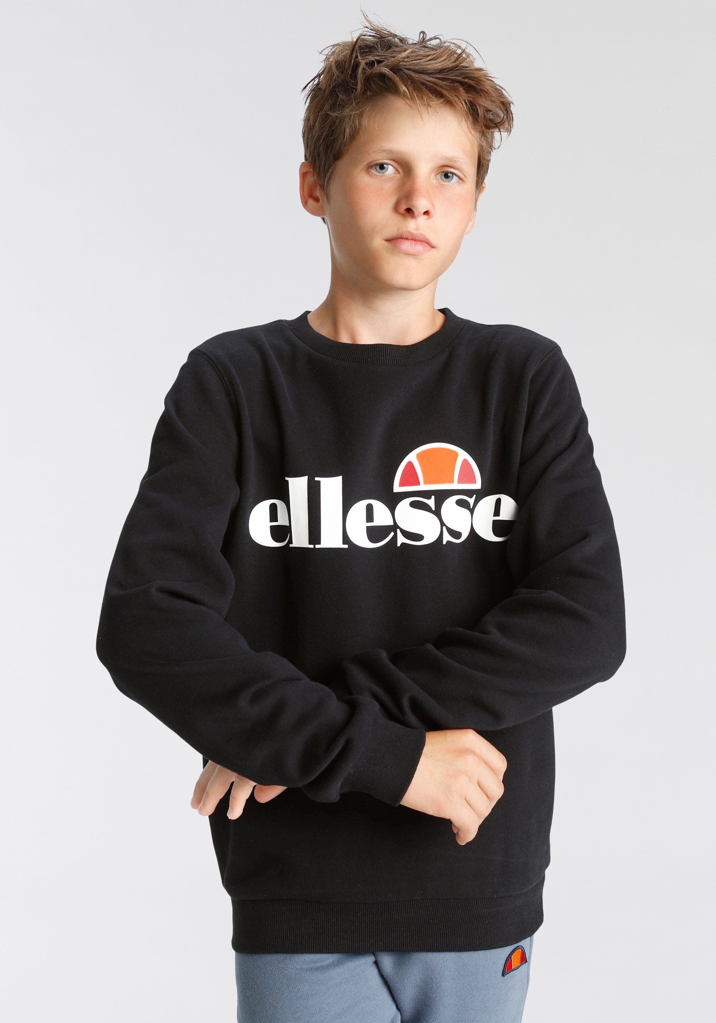 Kinder Sweatshirt für Ellesse black
