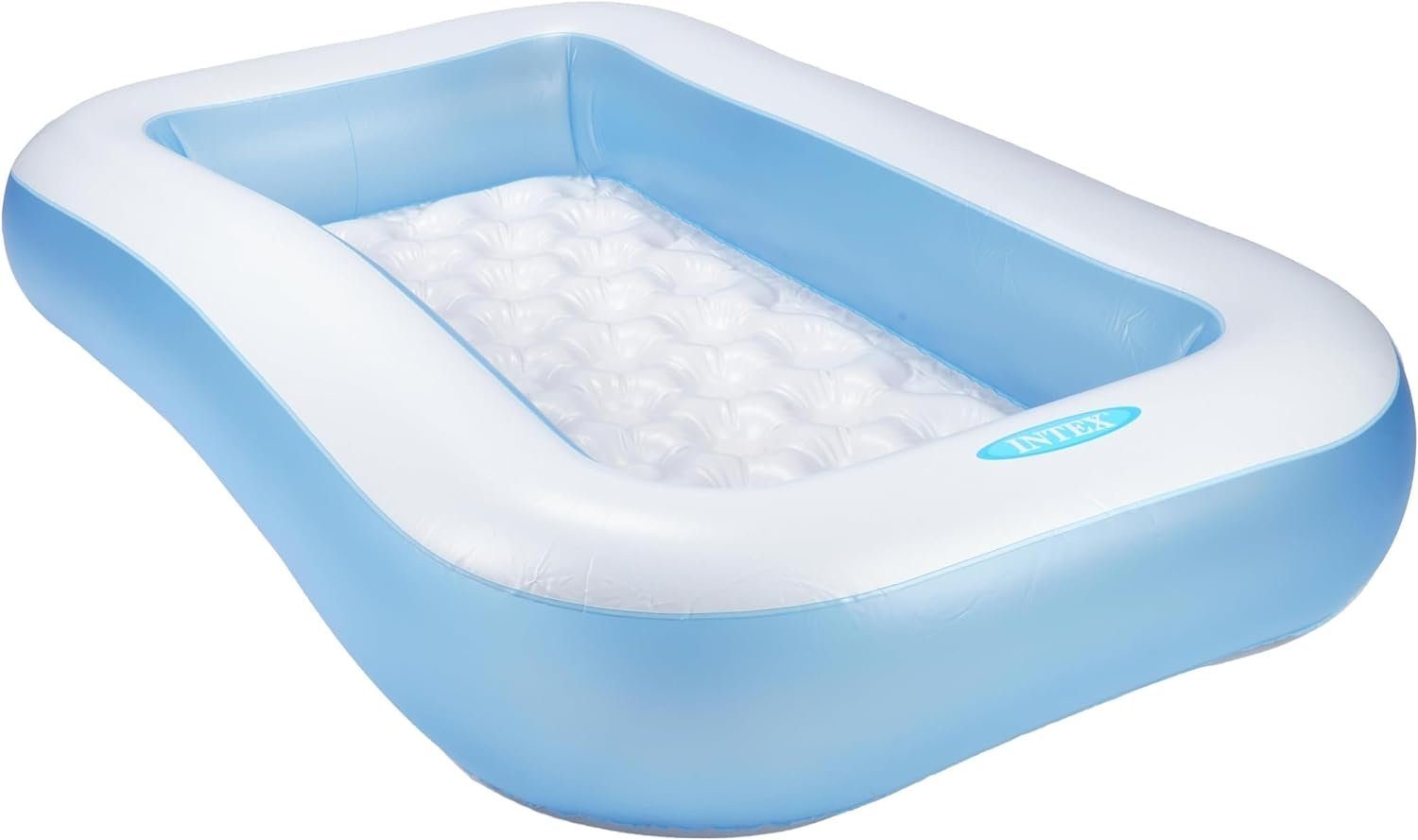 Intex Planschbecken, Rectangular Aufstellpool Planschbecken 166x100x25 cm blau