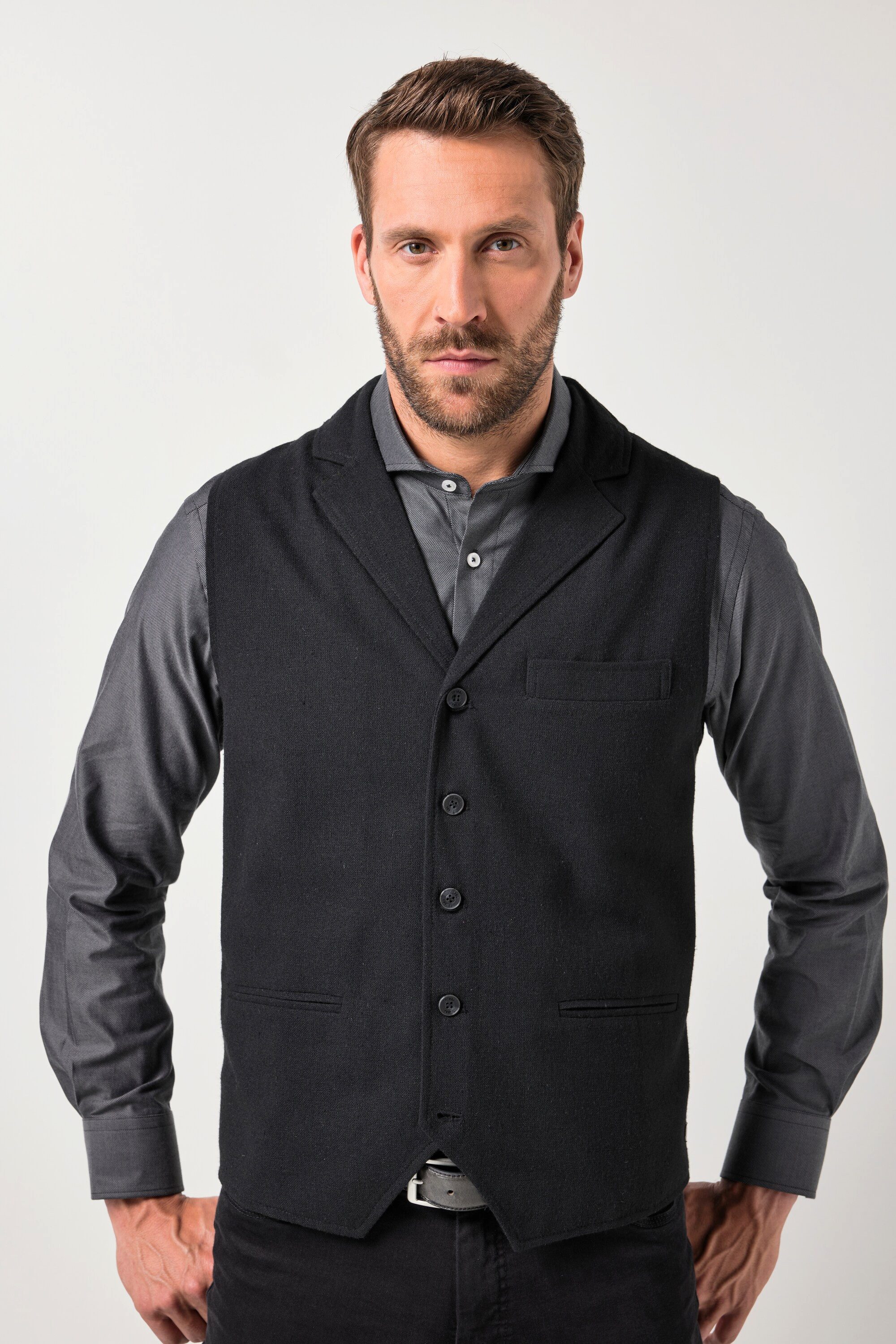 JP1880 Steppweste JP1880 Tweed-Weste FLEXNAMIC® Woll-Qualität günstig online kaufen