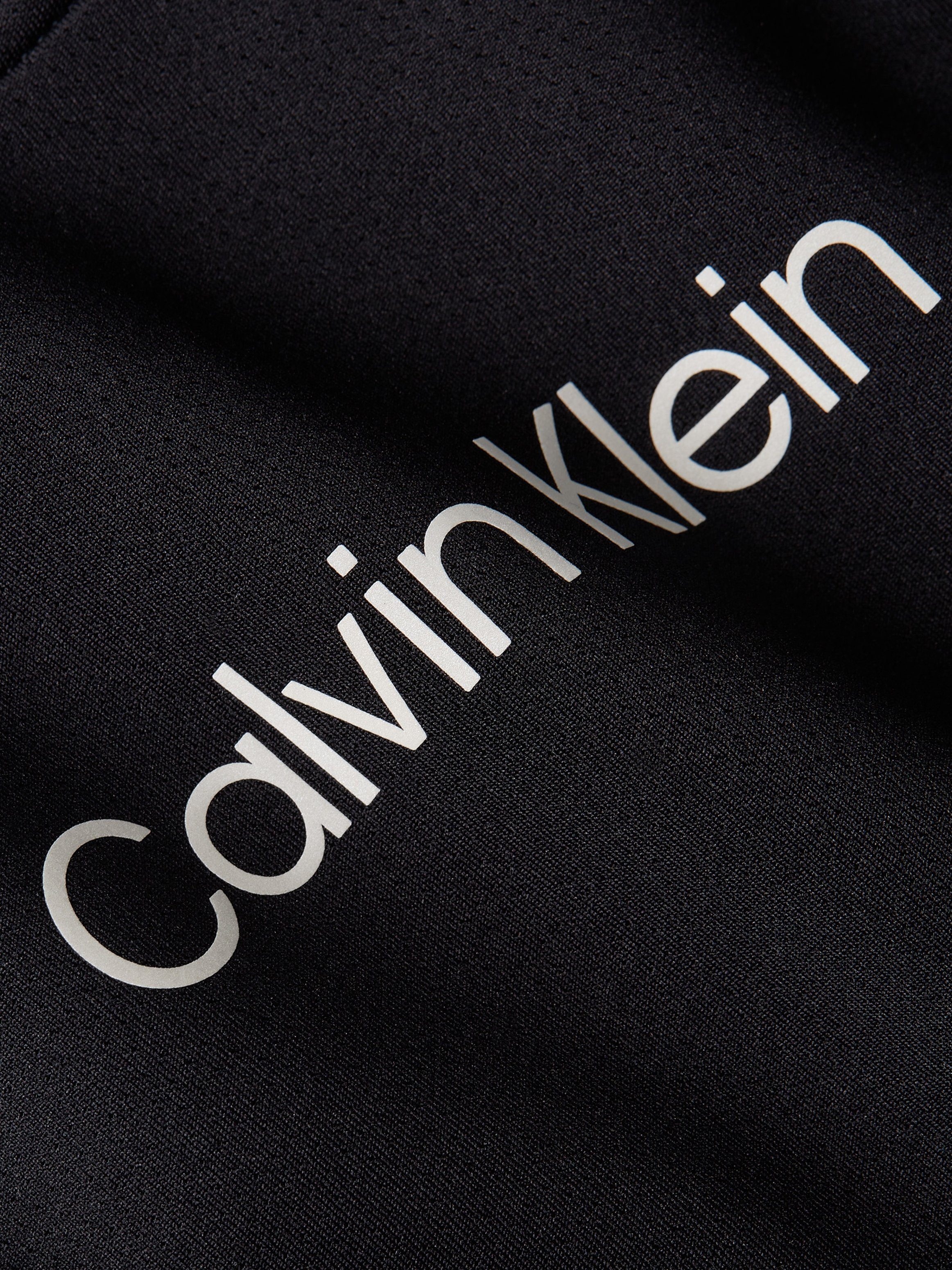 - PW Klein schwarz Sport Calvin Trainingskapuzenpullover Hoodie