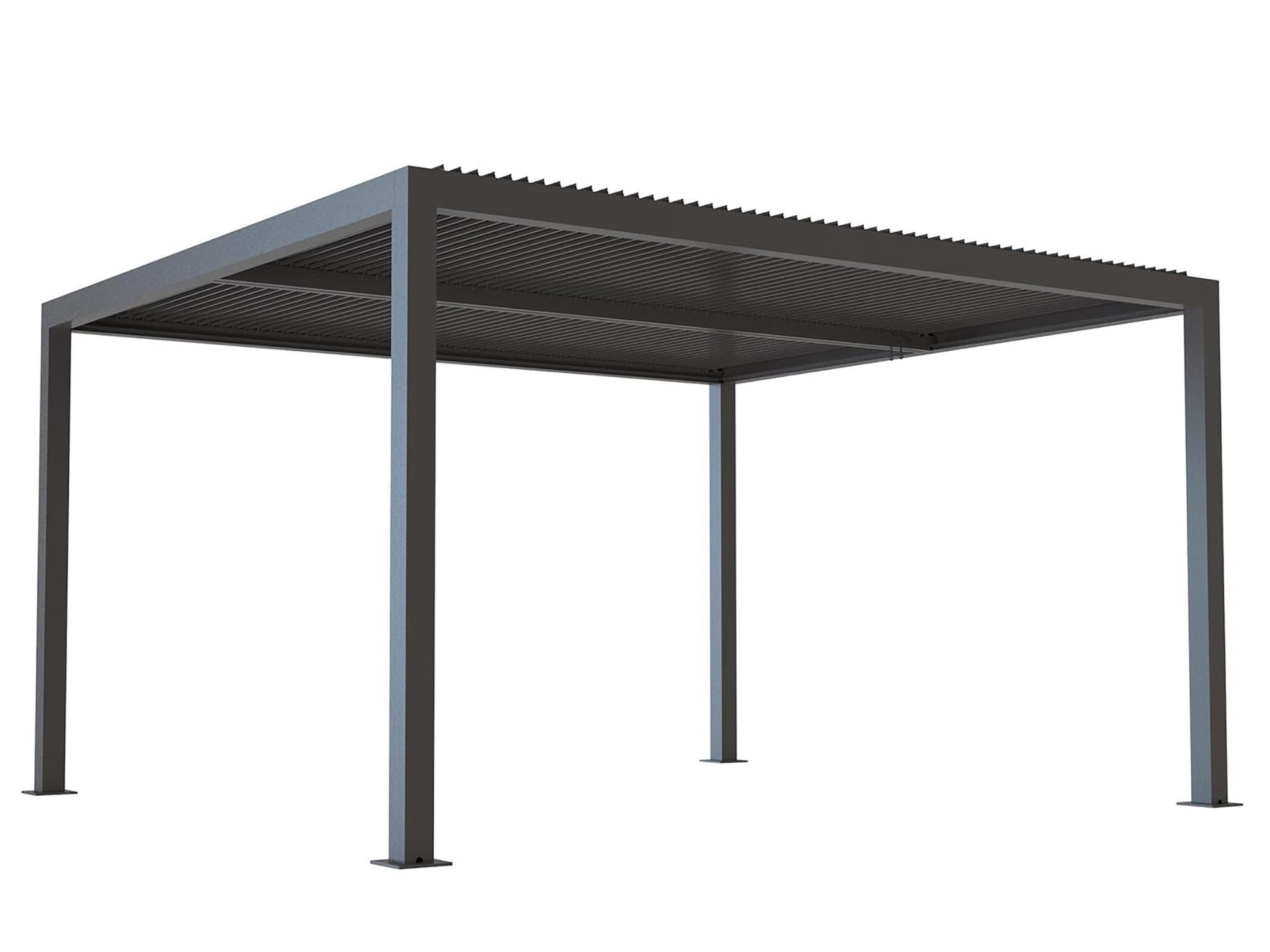 PURPLE LEAF Pergola Pavillon mit Lamellendach günstig online kaufen