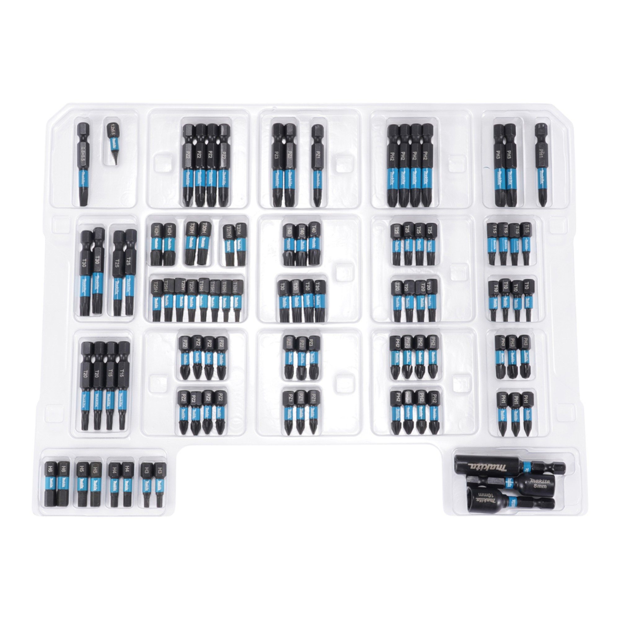 Makita Bit-Set Impact Black 100 tlg. 25 / 50 mm (E-24826) S2 Spezialstahl – Bild 4 von 5