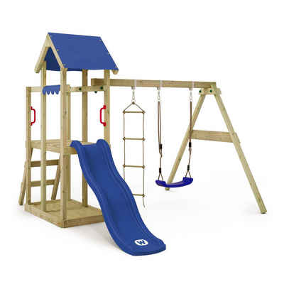 Wickey Spielturm TinyPlace für Kleinkinder mit Schaukel & Rutsche, 10-Jahre Garantie*, Integrierter Sandkasten