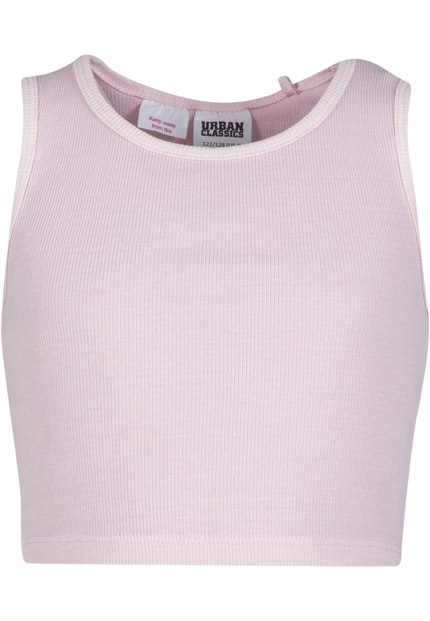 URBAN CLASSICS T-Shirt Urban Classics Girls Washed Rib Jersey Cropped Shirt (1-tlg)