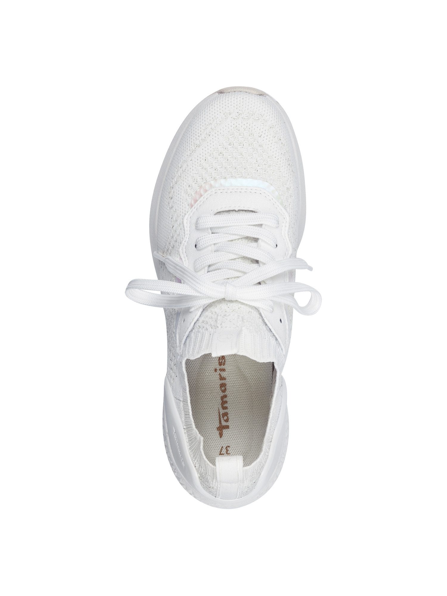 Tamaris Removable Sock, Machine Washable mit Schnürsenkel Sneaker Removable Sock