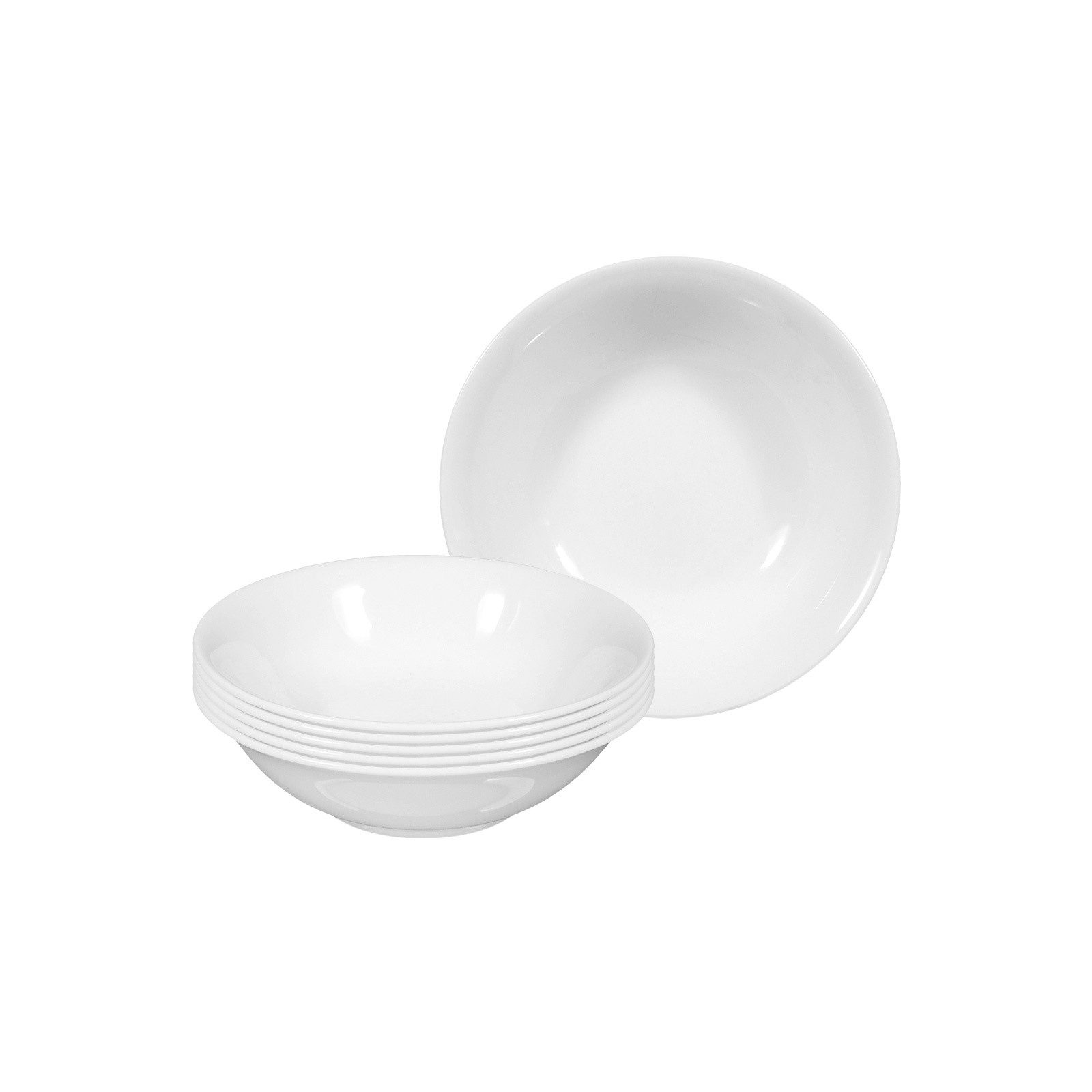 Seltmann Weiden Schale Rondo/Liane Dessertschalen ø 13,2 cm 6er Set, Porzellan, (6x Schale, 6-tlg)