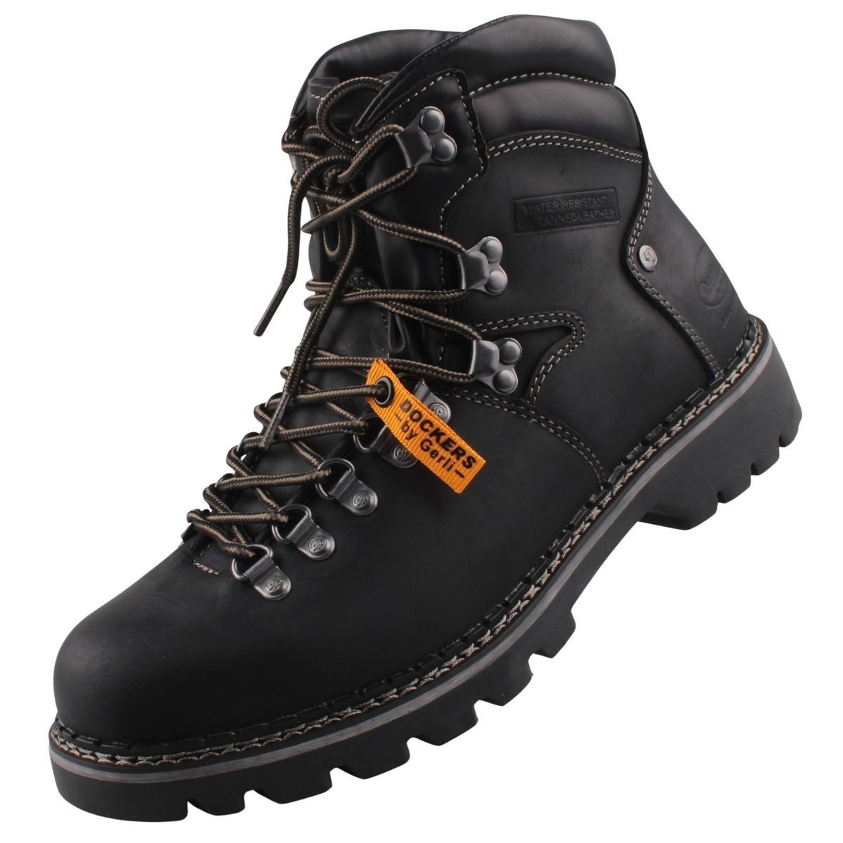 Dockers by Gerli 45NB004/29NB004-alle Farben Outdoorschuh Outdoorstiefel aus Fettleder im Bergsteiger-Style