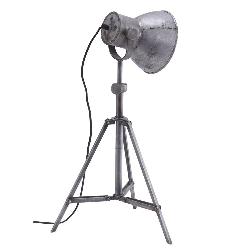 beweglich Höhe Stativ im Steh Vintage Spot Warmweiß, Leuchte LED Stehlampe, Leuchtmittel verstellbar inklusive, etc-shop Lampe