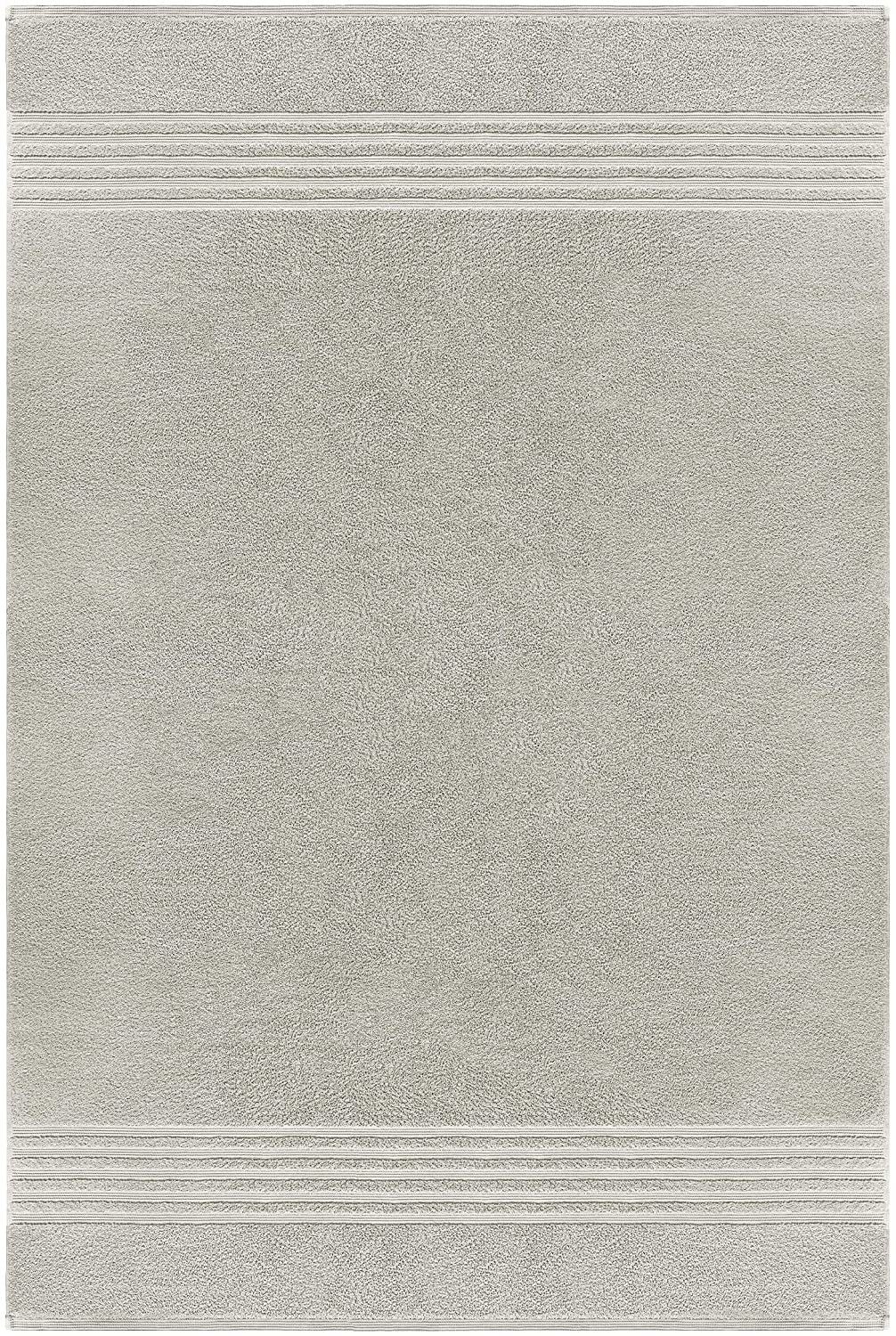 Lashuma Handtuch London, Kiesel (1-St), 100x150 Frottee Handtuch grau Großes cm Grau