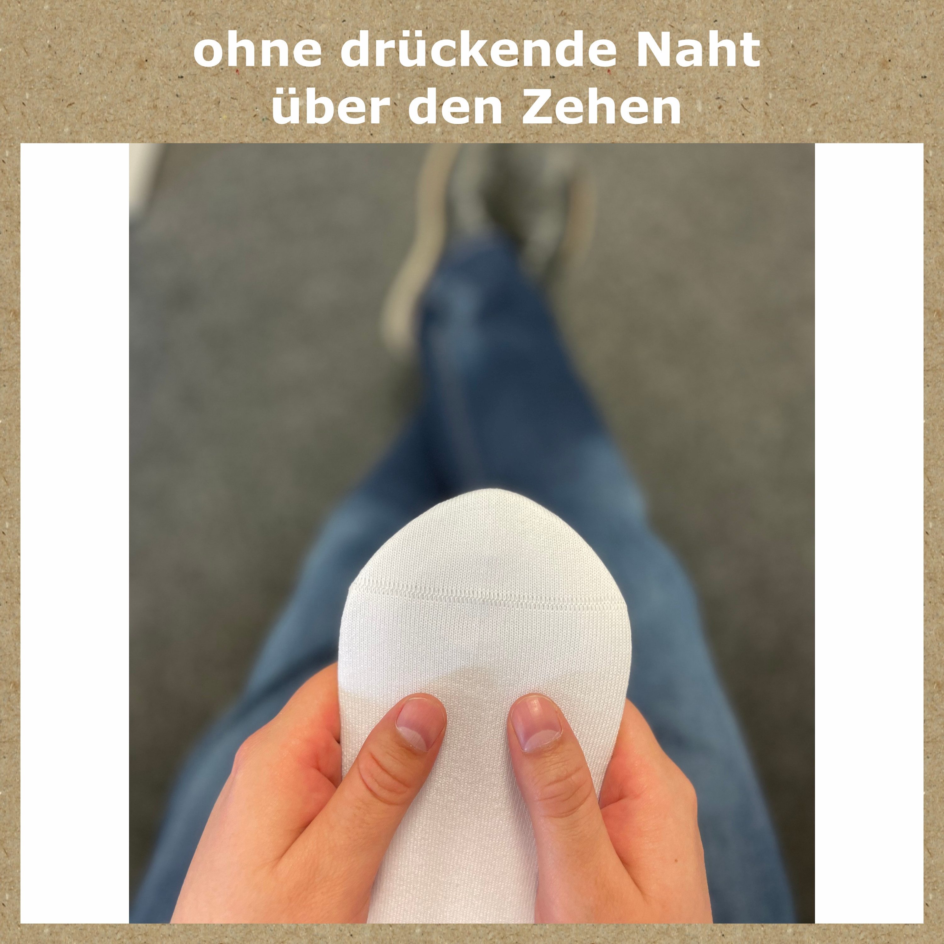 GAWILO Kurzsocken aus 100% reiner Baumwolle - Quartersocken für Damen (6-Paar) Schaft etwas länger als beim Sneaker - daher kein verrutschen