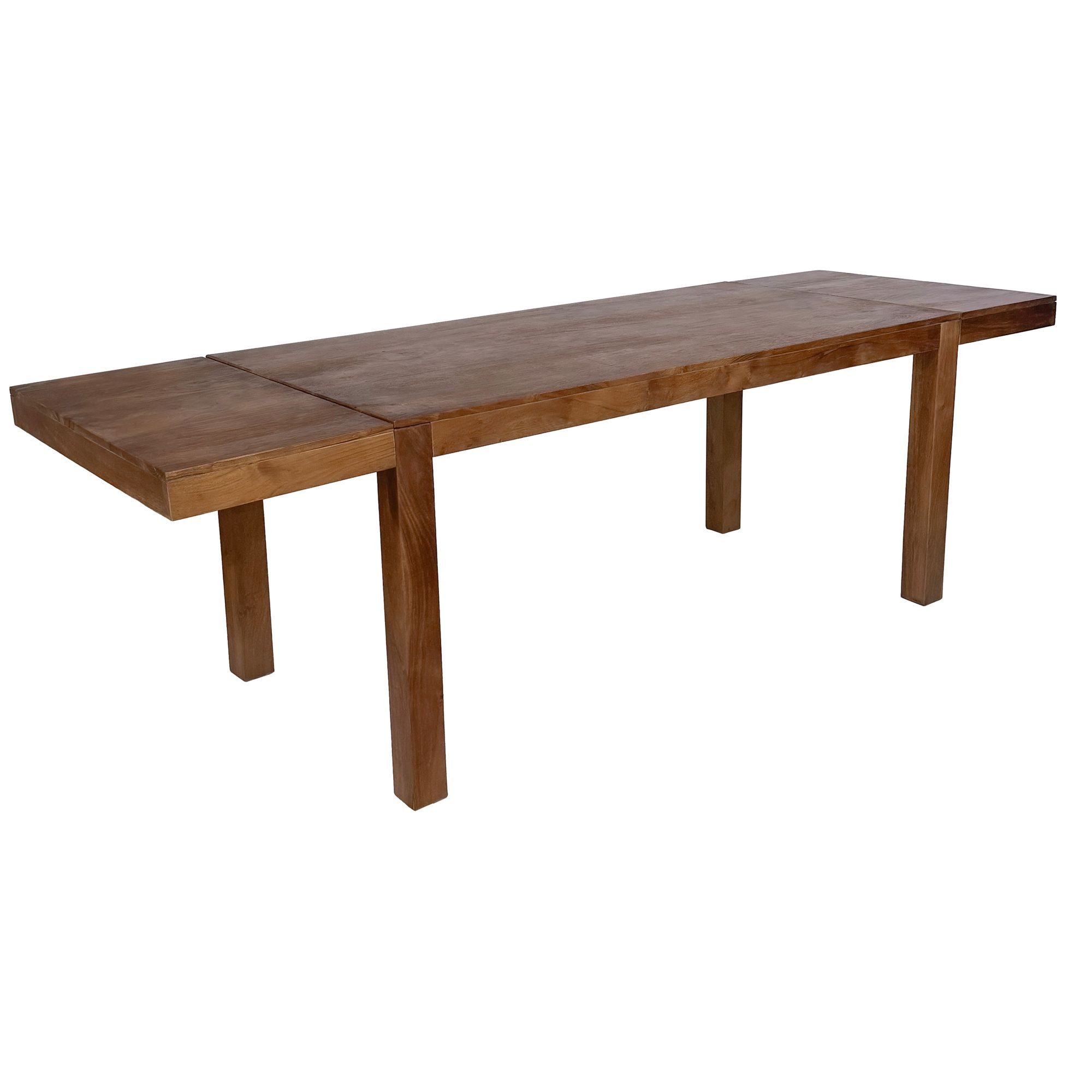 Wohnling Esstisch WL7.839 Esszimmertisch Erweiterbar 160 - 240cm Massivholz Küchentisch (160 cm Massivholz Rechteckig Erweiterbar), Esszimmertisch Groß, Küchentisch Esszimmer Modern