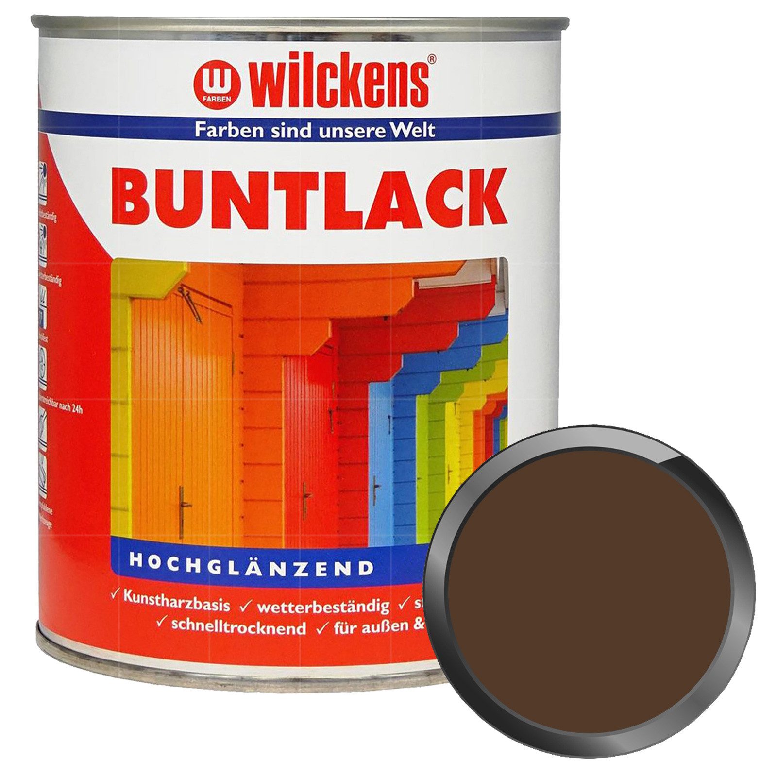 Wilckens Farben Lack Buntlack hochglänzend - 2.5 Liter