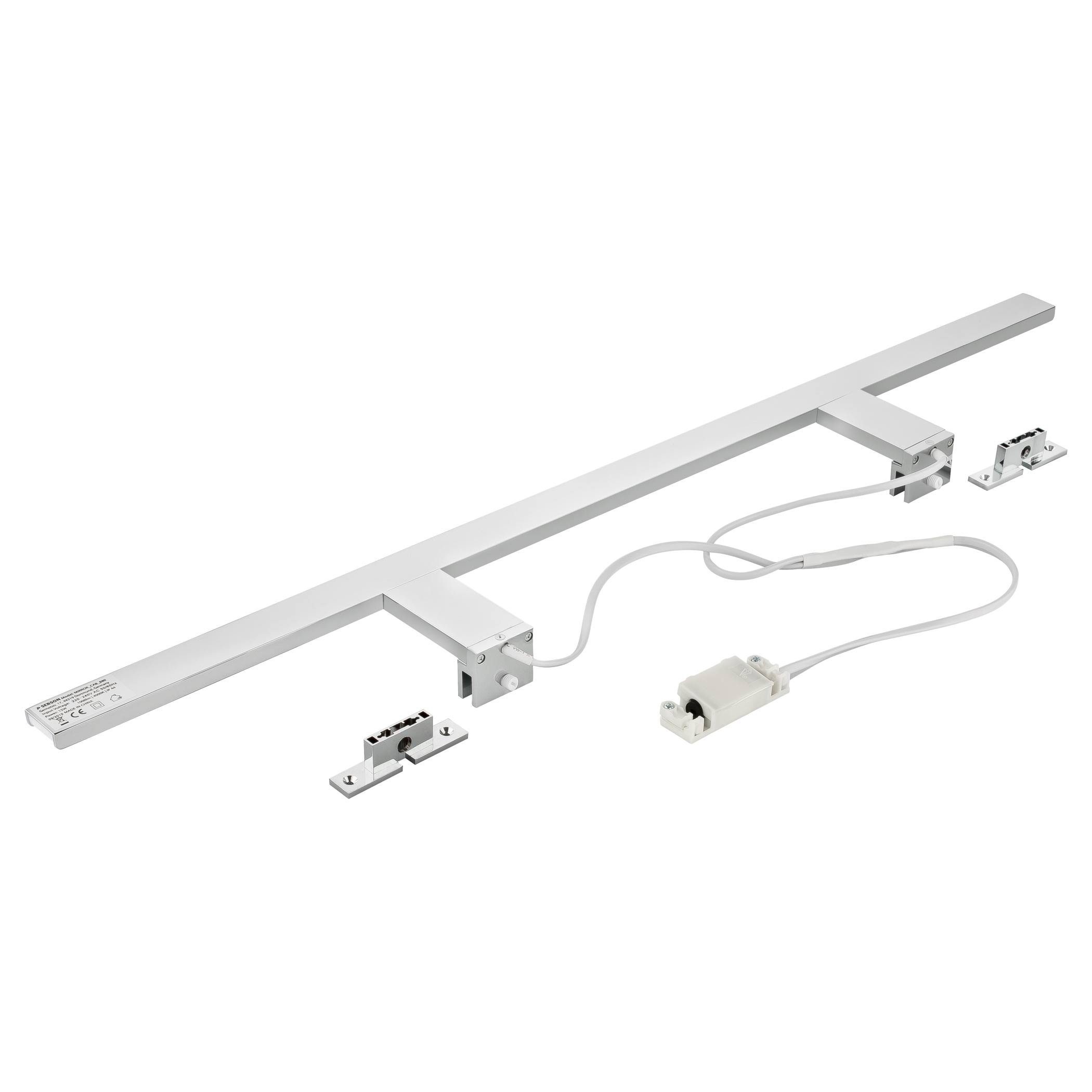 SEBSON Spiegelleuchte LED Spiegellampe Bad 80cm IP44 15W 1000lm 4000K 230V günstig online kaufen