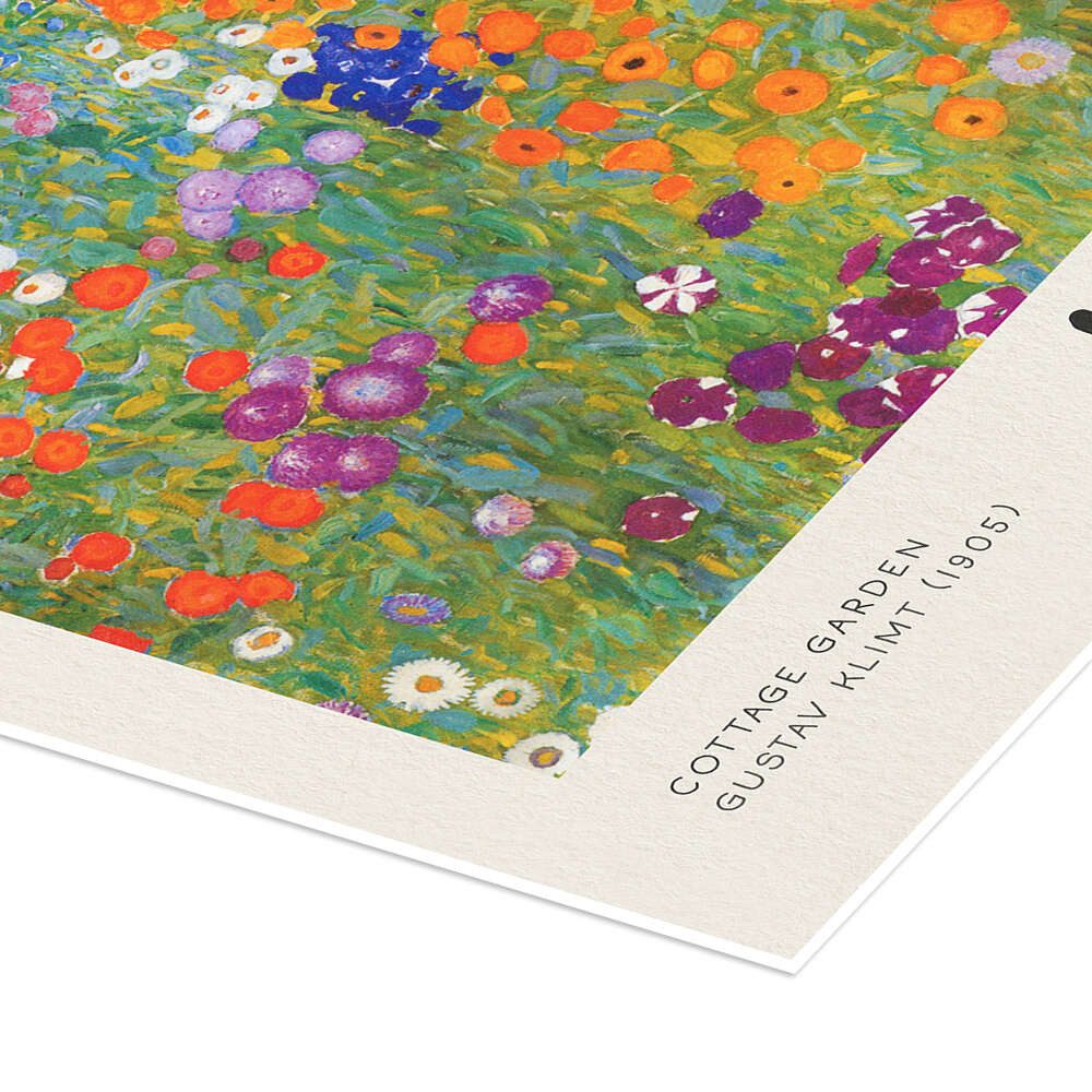 Posterlounge Wandbild Bauerngarten, 1905, Gustav Klimt, erhältlich als Poster, Leinwandbild, Wandsticker oder Acrylglasbild