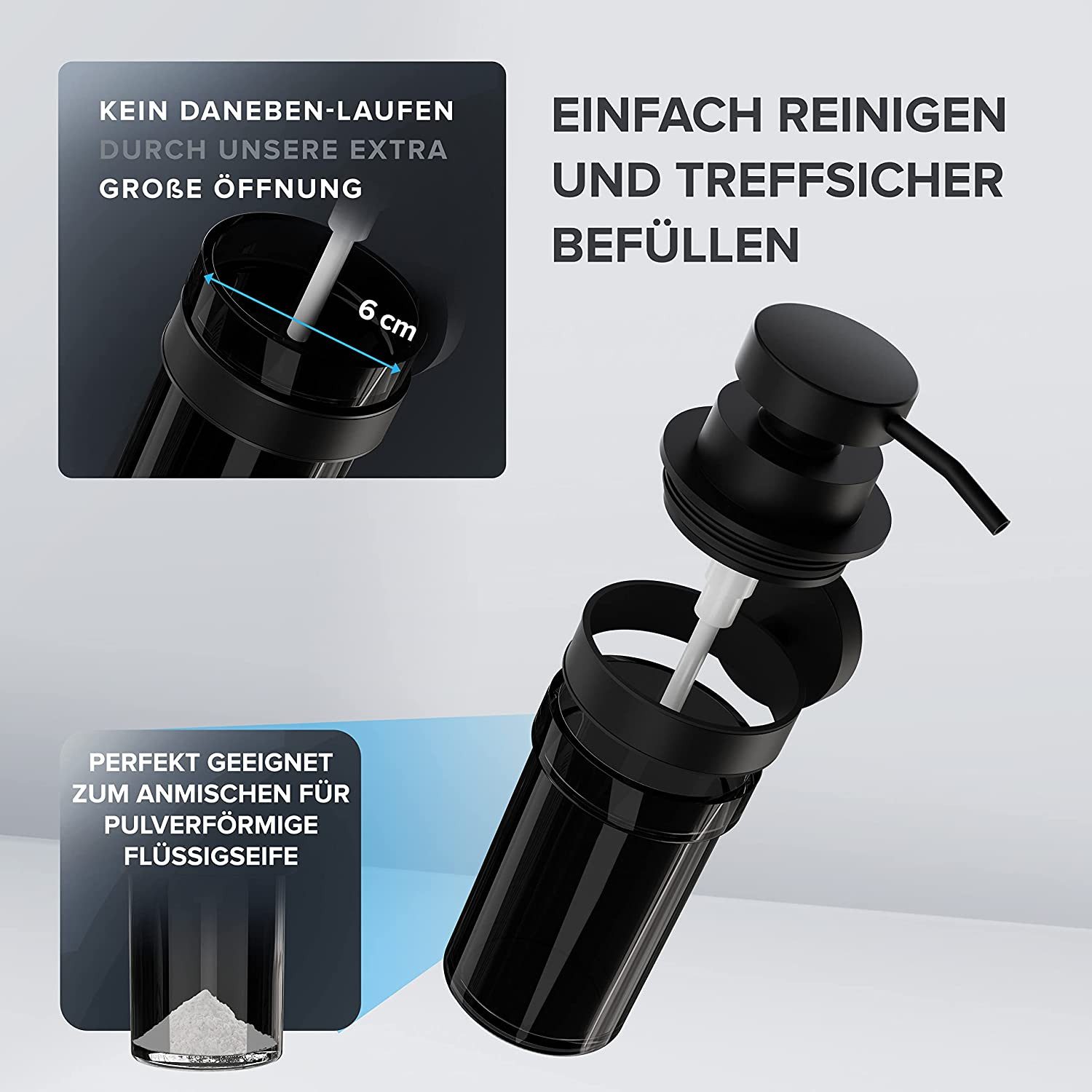 ovimar Seifenspender Lokta, (1-tlg), aus Edelstahl günstig online kaufen
