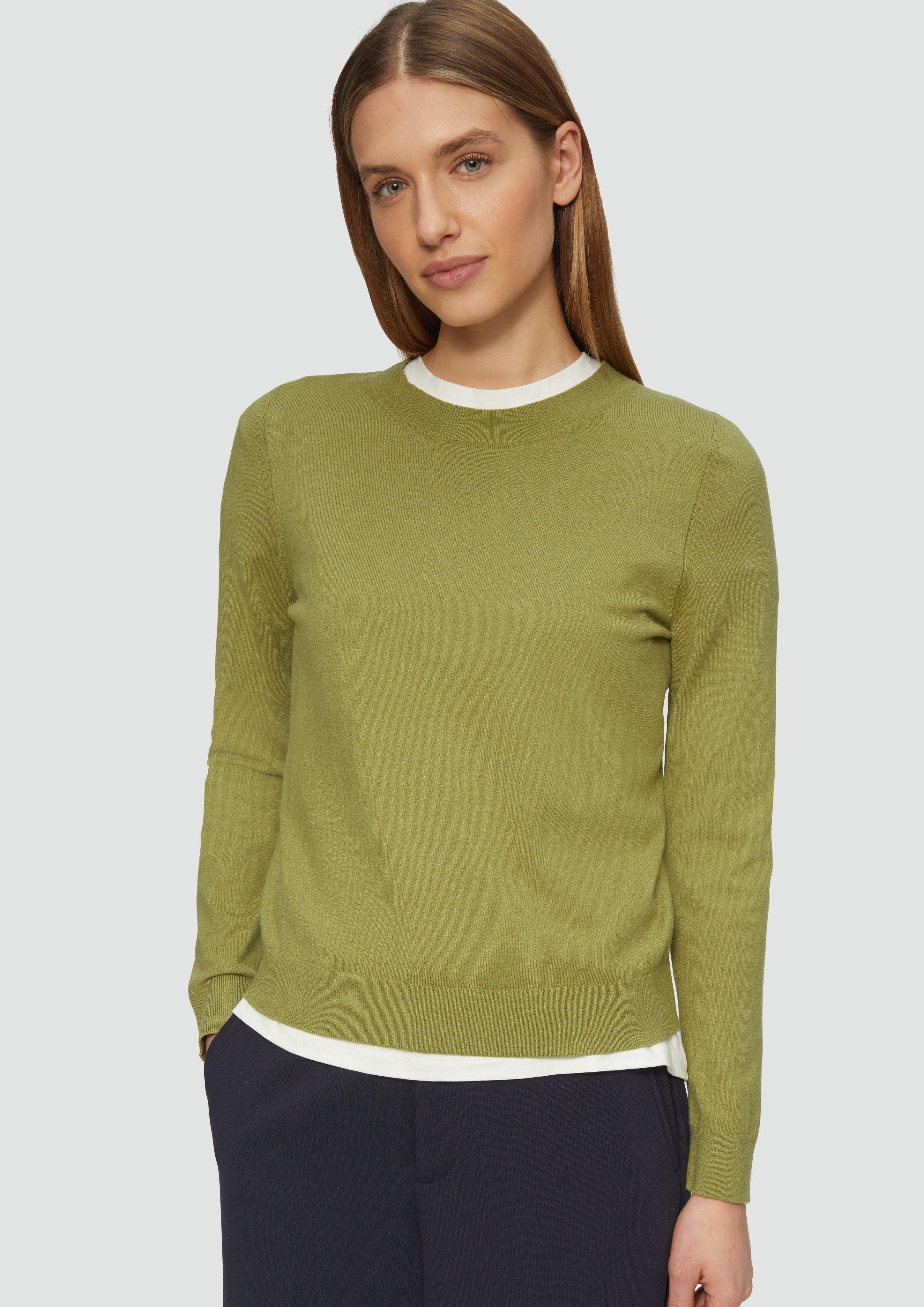 Strickpullover Strickpullover aus Viskosemix
