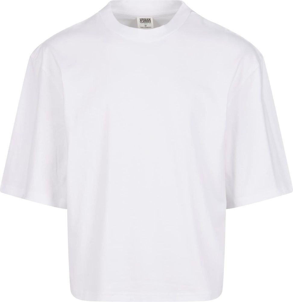 Rundhalsshirt Organic Oversized Cropped Tee Herren T-Shirt