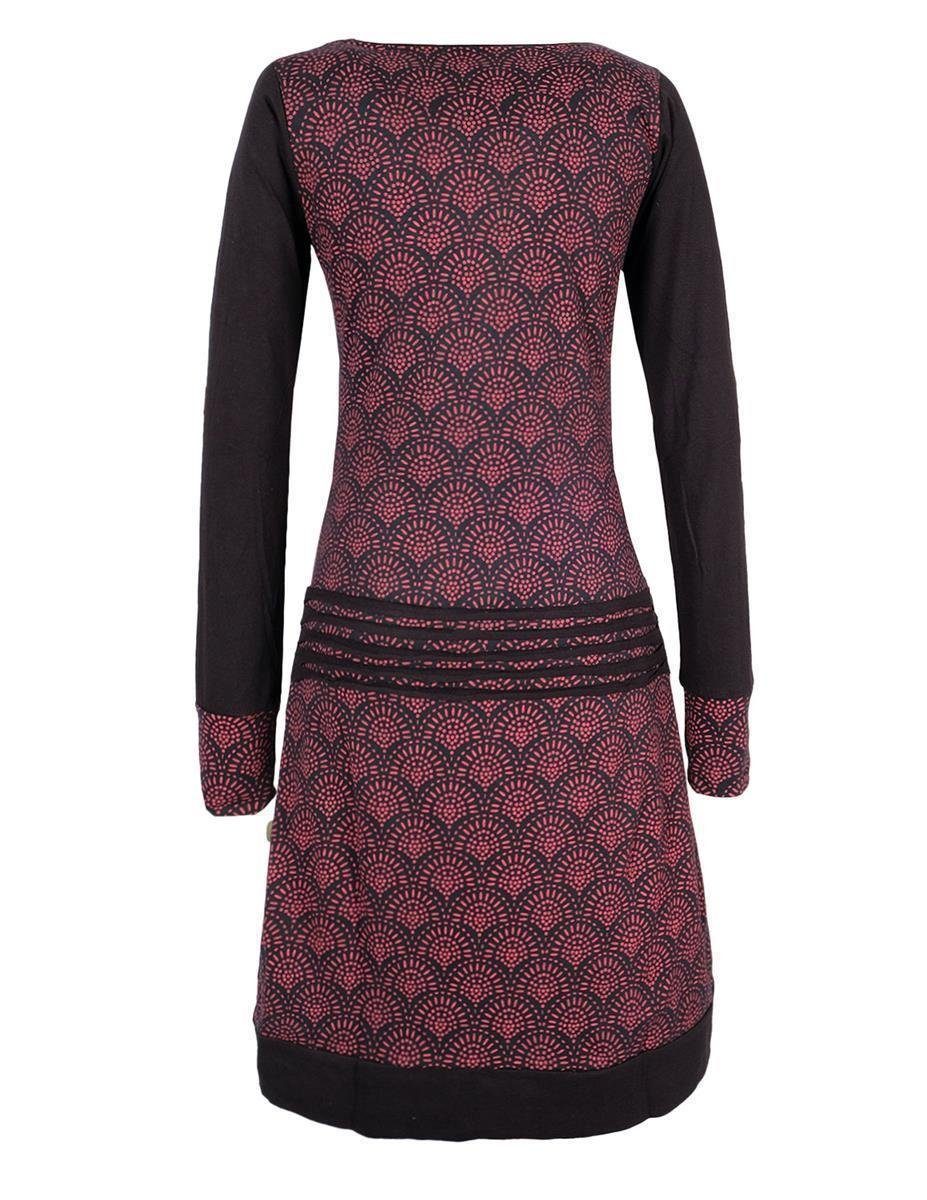 Vishes Jerseykleid Leichtes JerseykleidLangarm Kleider Sweatkleid günstig online kaufen