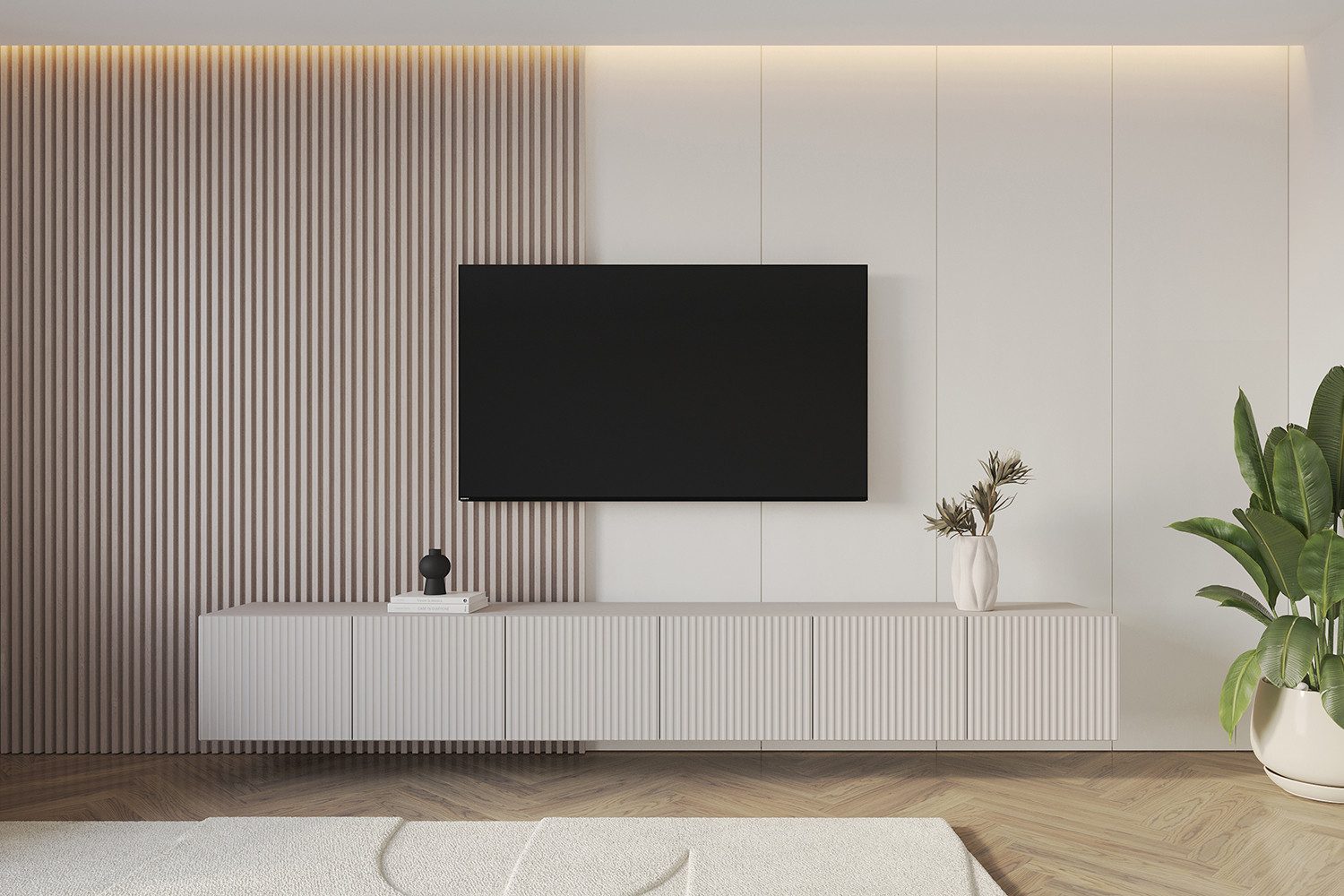 ALTDECOR Lowboard NOA-2 (3 St., TV-Schrank, TV Möbel, TV Cabinet, Fernsehti günstig online kaufen