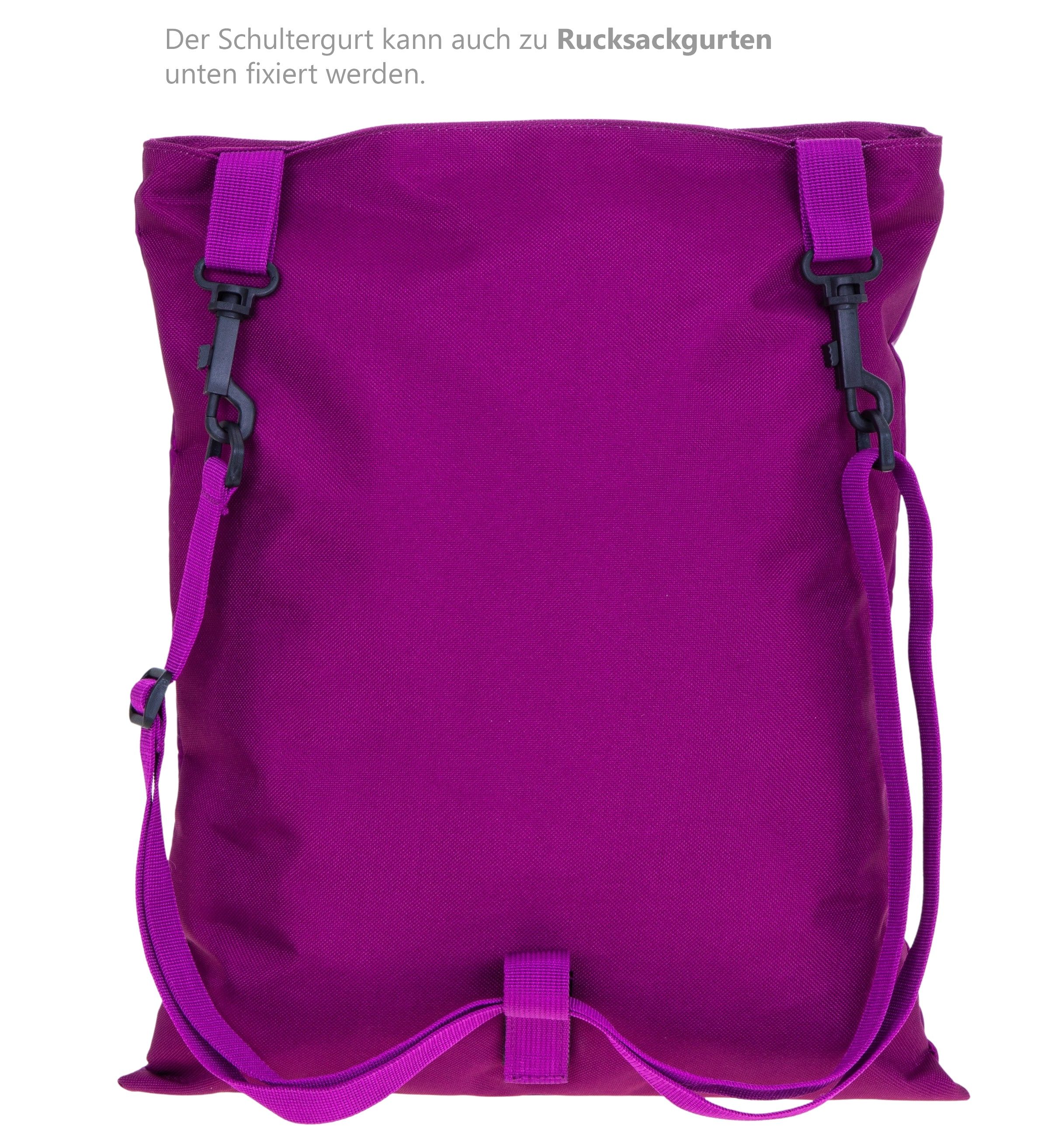 ELEPHANT Turnbeutel Sportbeutel Attach Bag Hero Signature Tasche, für Jungen Mädchen Schubeutel Gymbag + Trinkflasche – Bild 4 von 5
