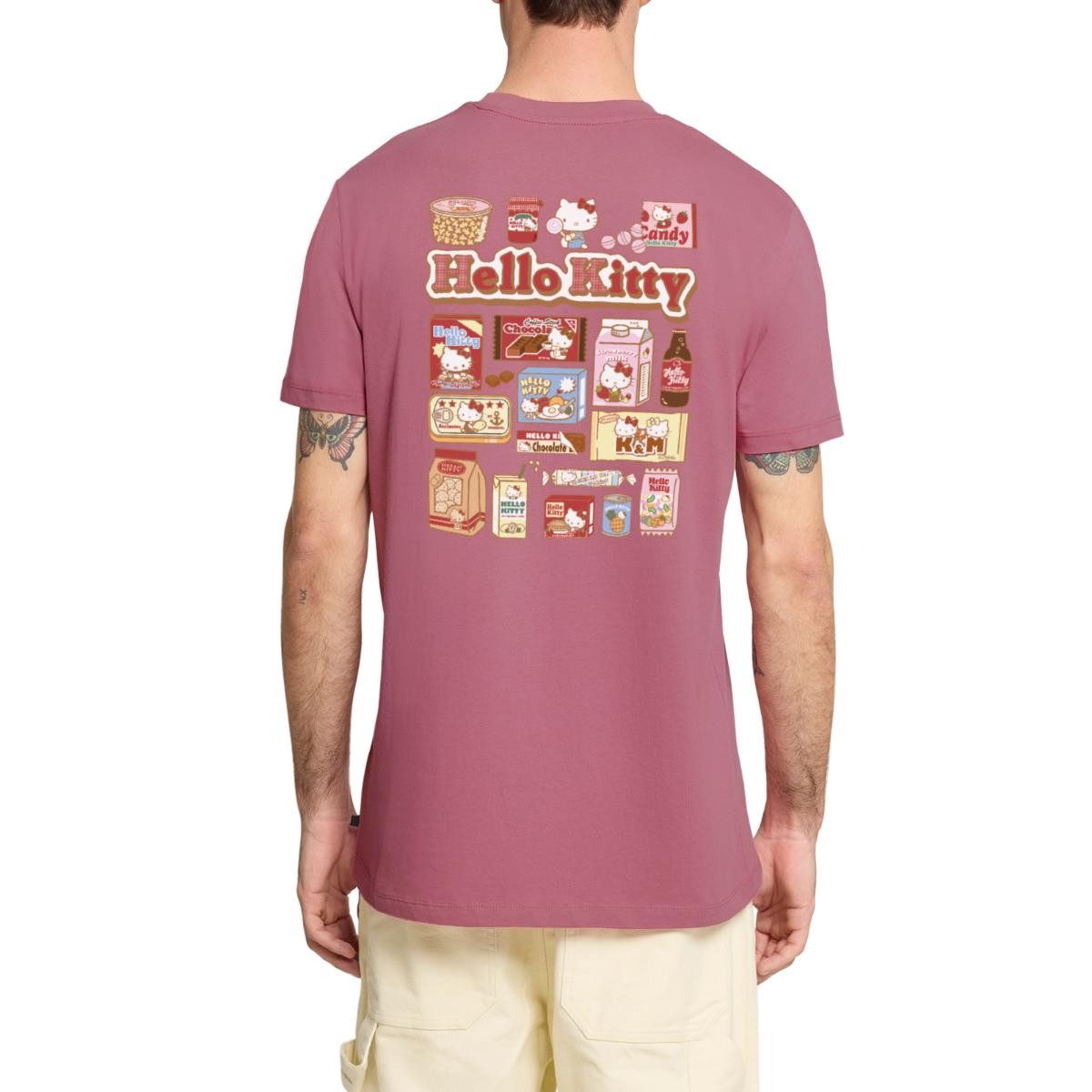 T-Shirt Hello Kitty Snack Collage Männer Premium T-Shirt