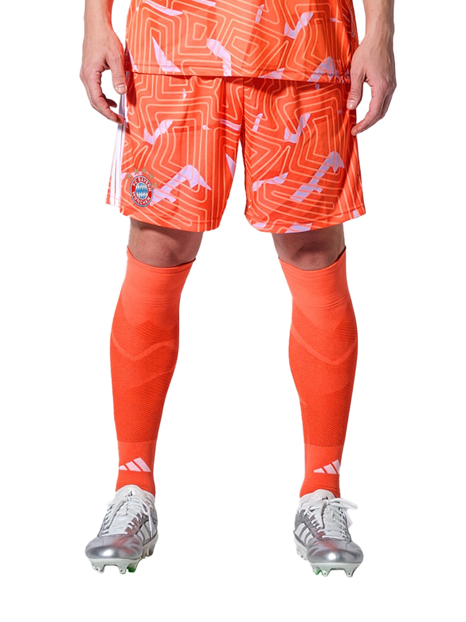 adidas Performance Shorts FC Bayern München, Short Torwart 26-27, Herren, Orange