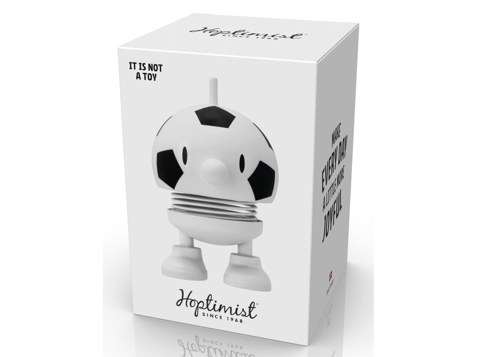 HOPTIMIST Dekofigur Football Bumble S White günstig online kaufen