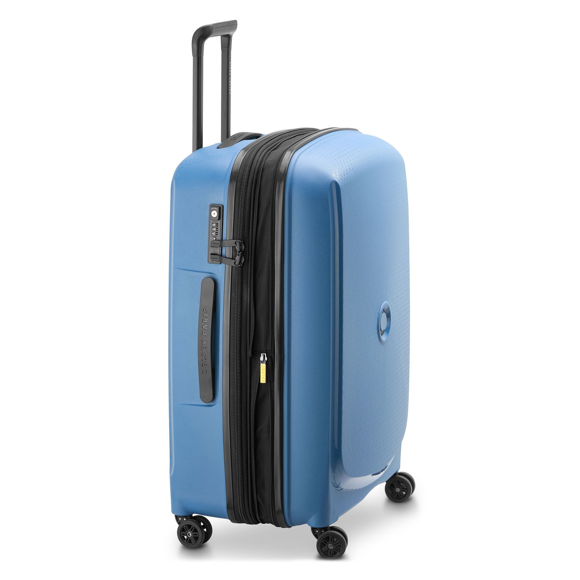 Delsey Paris Hartschalen-Trolley Belmont Plus, 4 Rollen, Polypropylen