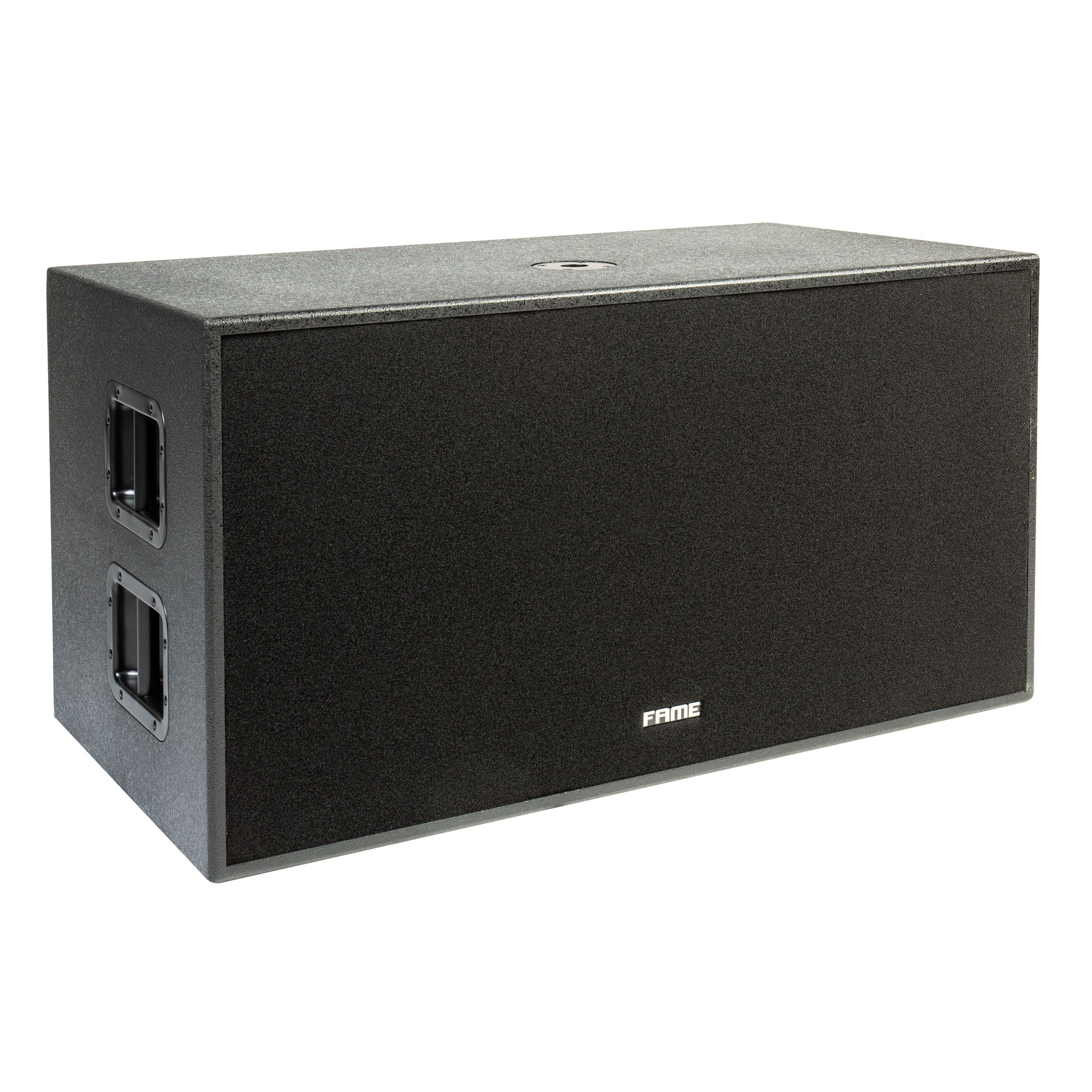 Fame Audio Subwoofer (MT-218B 1000W/4Ohm, 2x 18" Sub - Passive Bassbox)