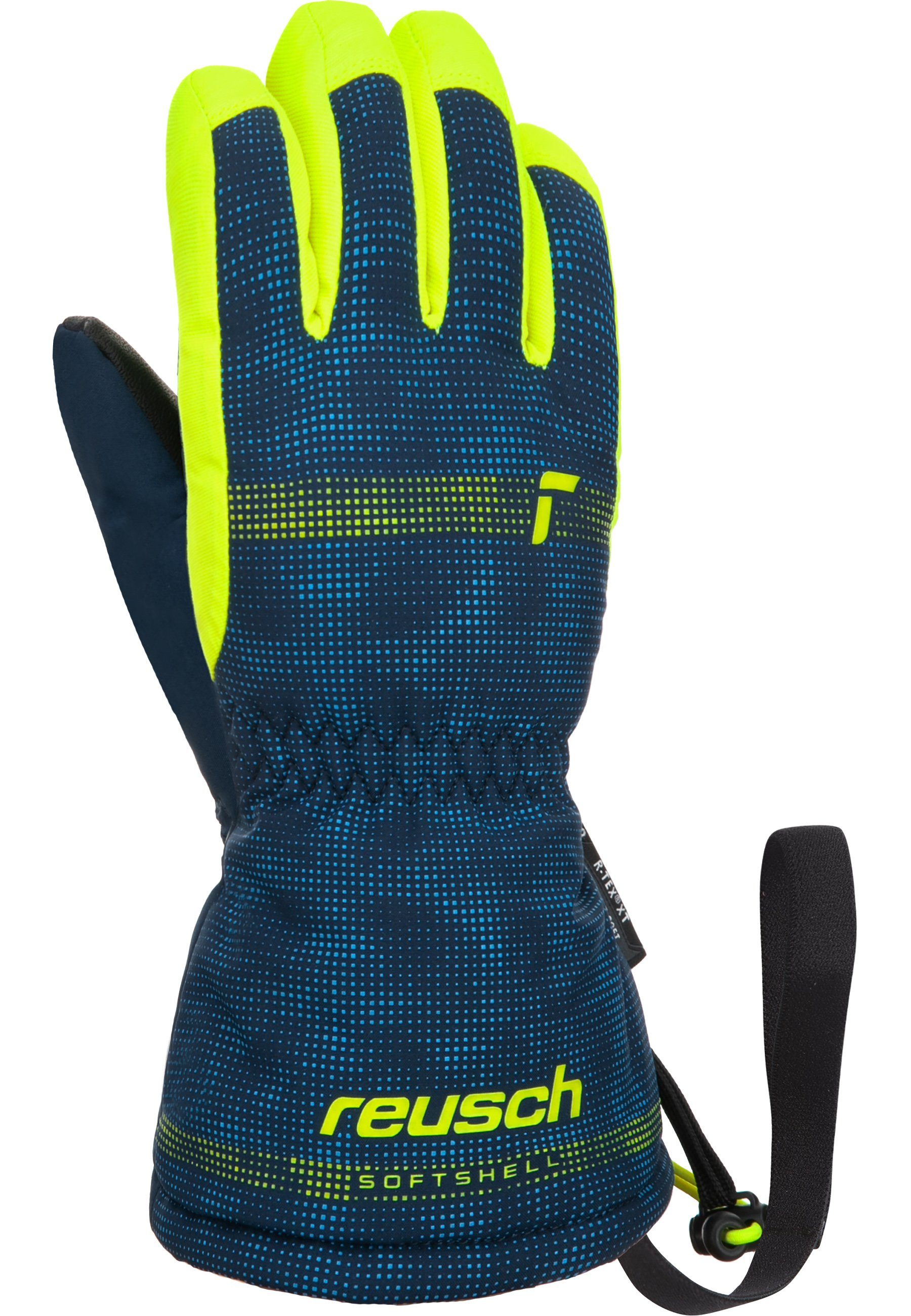 Reusch XT Fütterung Maxi R-TEX warmer Skihandschuhe blau-gelb mit