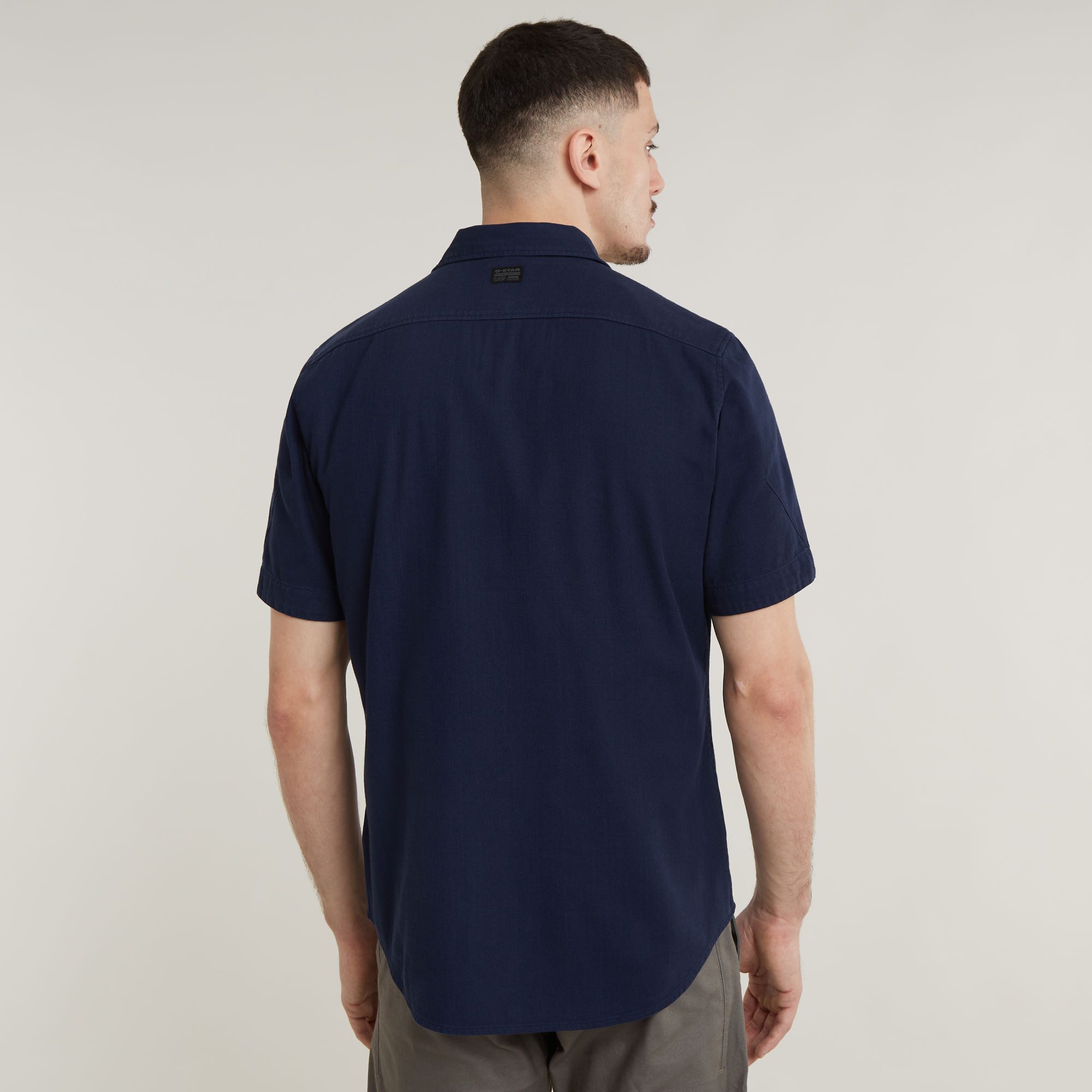 G-STAR Kurzarmhemd Marine Slim Shirt mit günstig online kaufen
