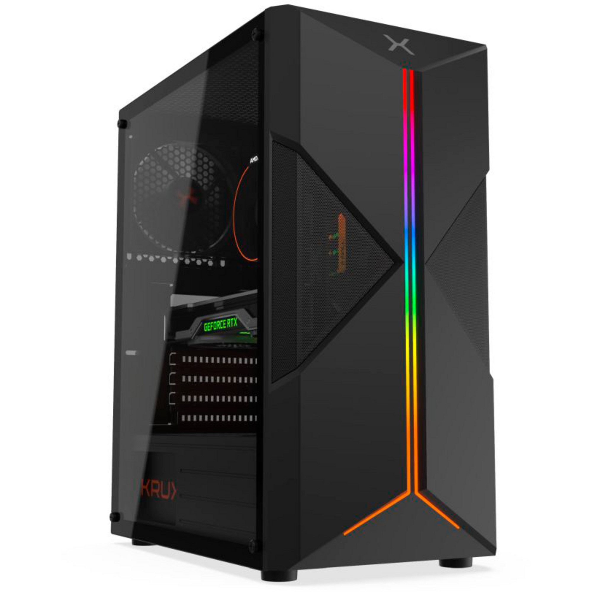Krux PC-Gehäuse Krux Astral, Tower-Gehäuse, (Tempered Glass)
