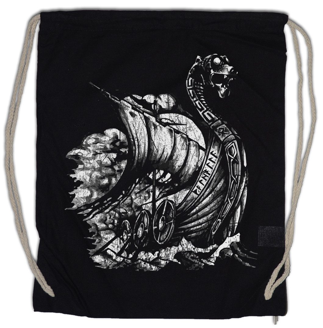 Turnbeutel Viking Ship VIII Turnbeutel Valhalla Odin Thor Norse Vikings Boot Tyr